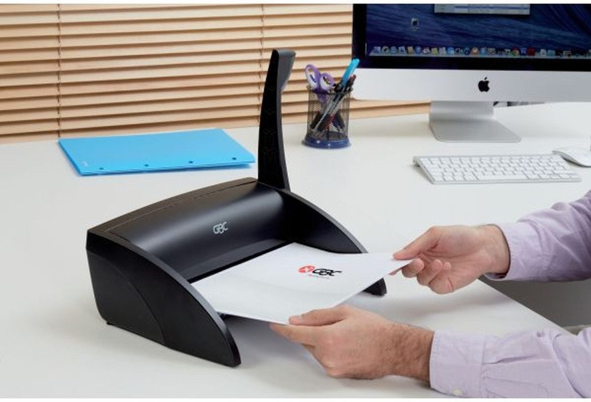 GBC Bindegerät Spiralbindegerät CombBind C100 160 Blatt schwarz (4 Stück)