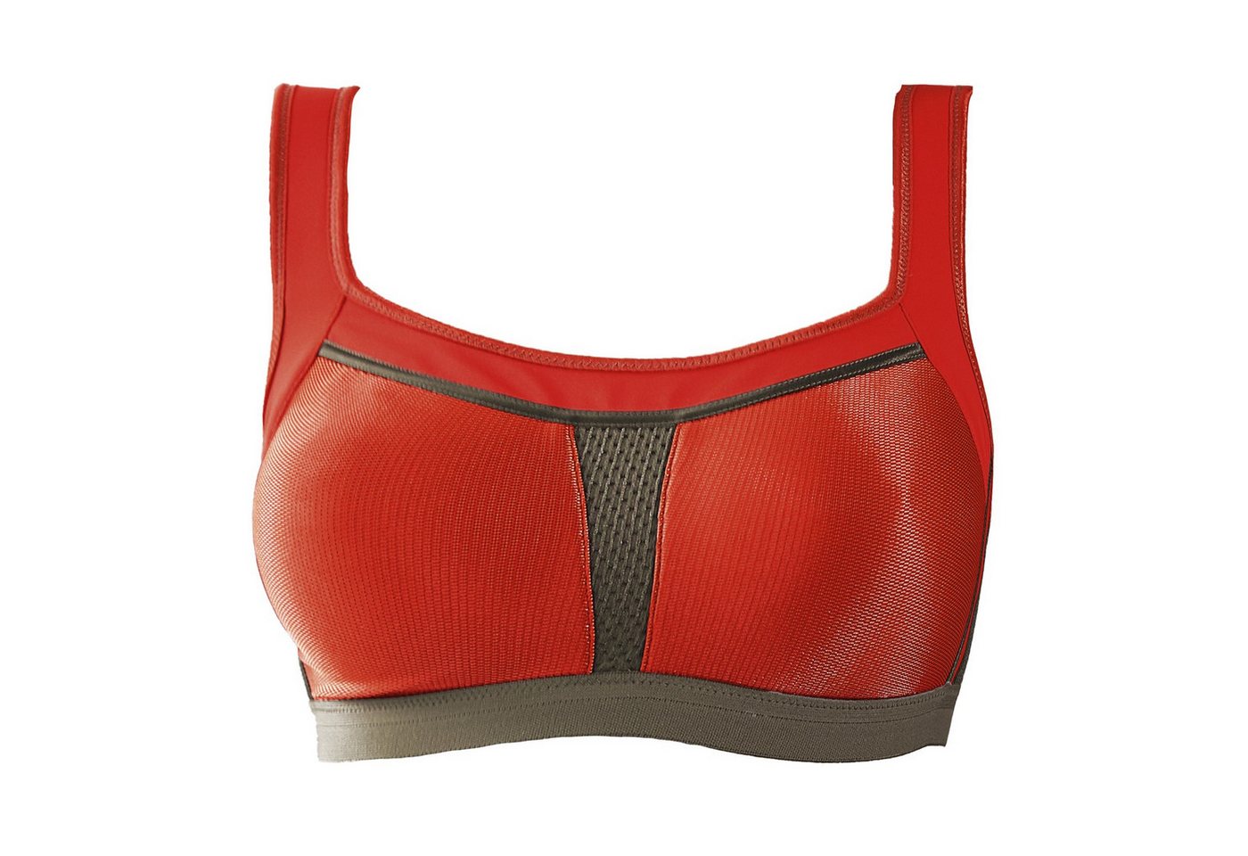 Viania Sport-BH 151430 (1-tlg) atmungsaktiv starker Halt High Function Rot Campari