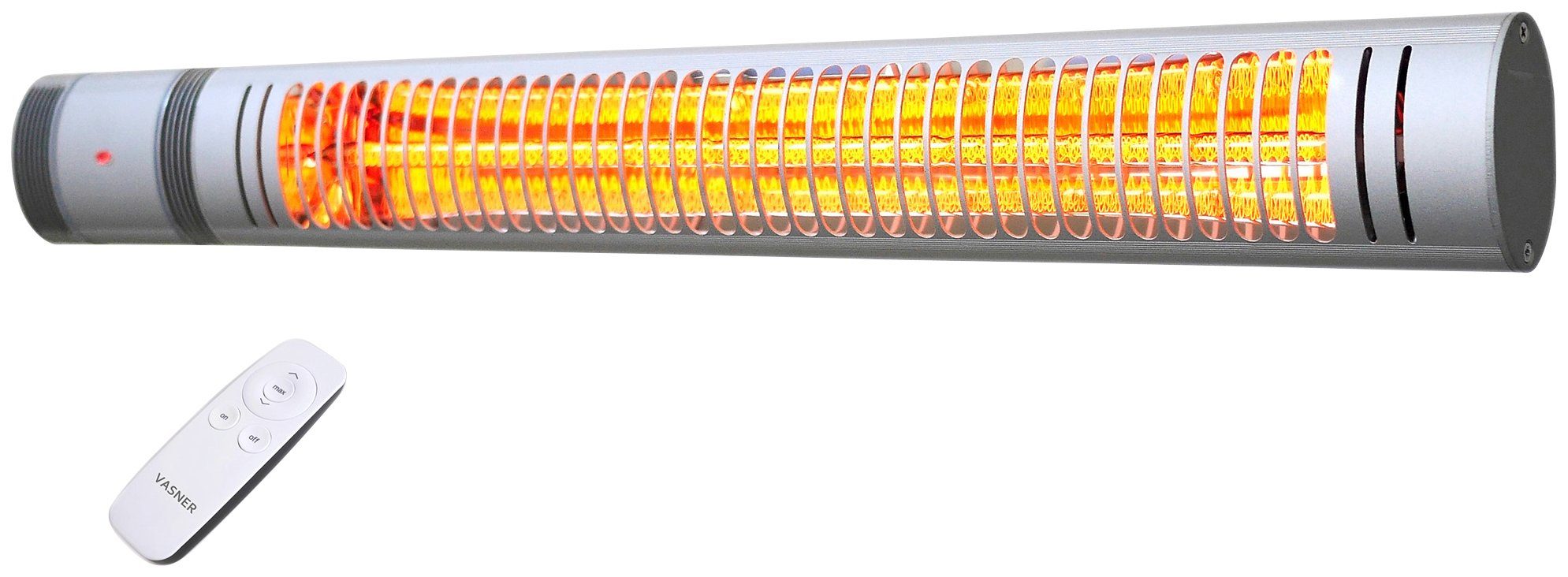 Vasner Heizstrahler Wand / Decke, silber, SlimLine X20, 2000 W, ultraschlank