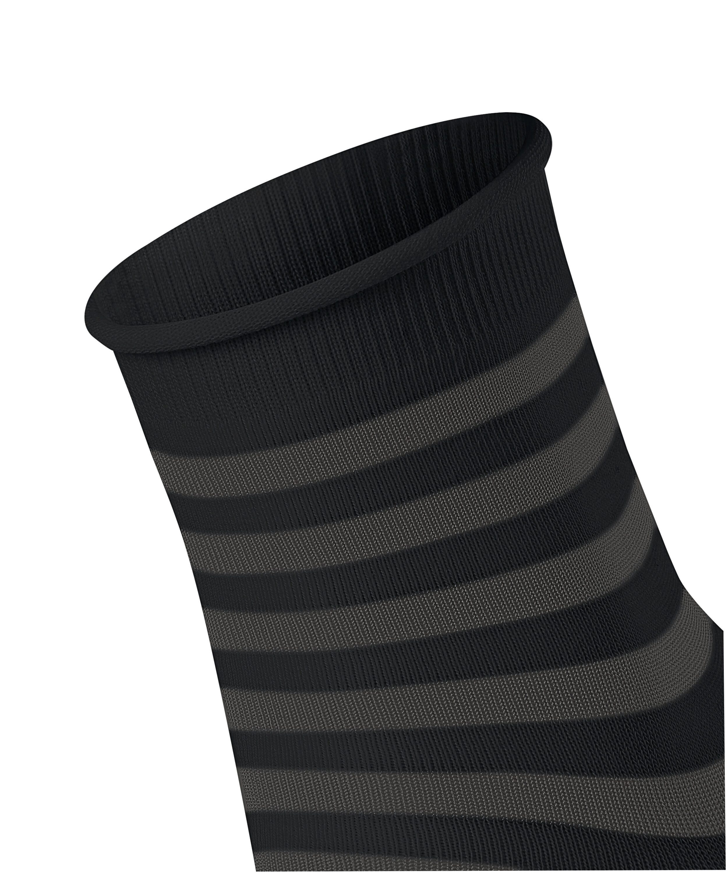Burlington Kurzsocken Swansea Einheitsgröße 36-41, modernes Streifenmuster, Rollbündchen – Bild 4 von 5