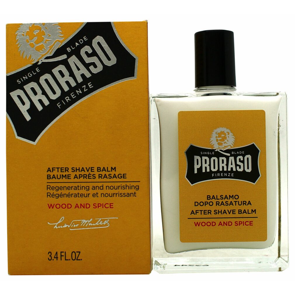PRORASO Körperpflegemittel Yellow After Shave Balm 100ml