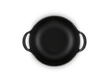 LE CREUSET Kochtopf Balti Dish Tradition rund schwarz matt 20cm