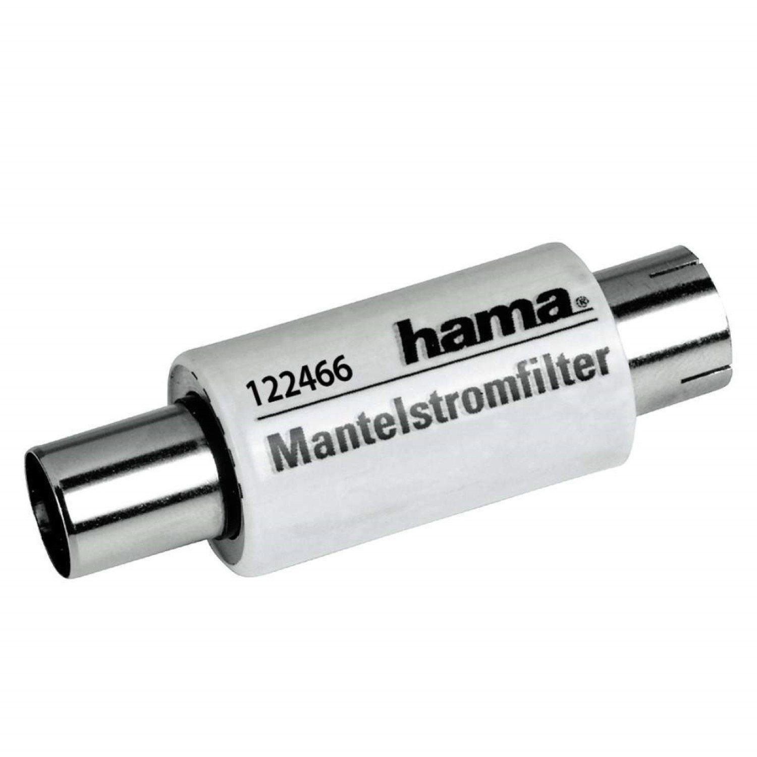 Hama Mantelstromfilter Filter galvanische Trennung Audioverstärker (Koaxial-Stecker auf Koax-Kupplung, galvanisch Brummfilter)