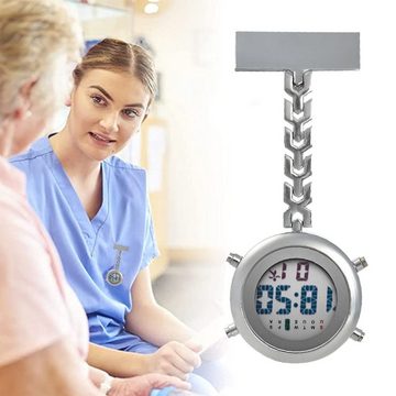 GelldG Taschenuhr Krankenschwester Anstecknadel Armbanduhr zum Aufhängen