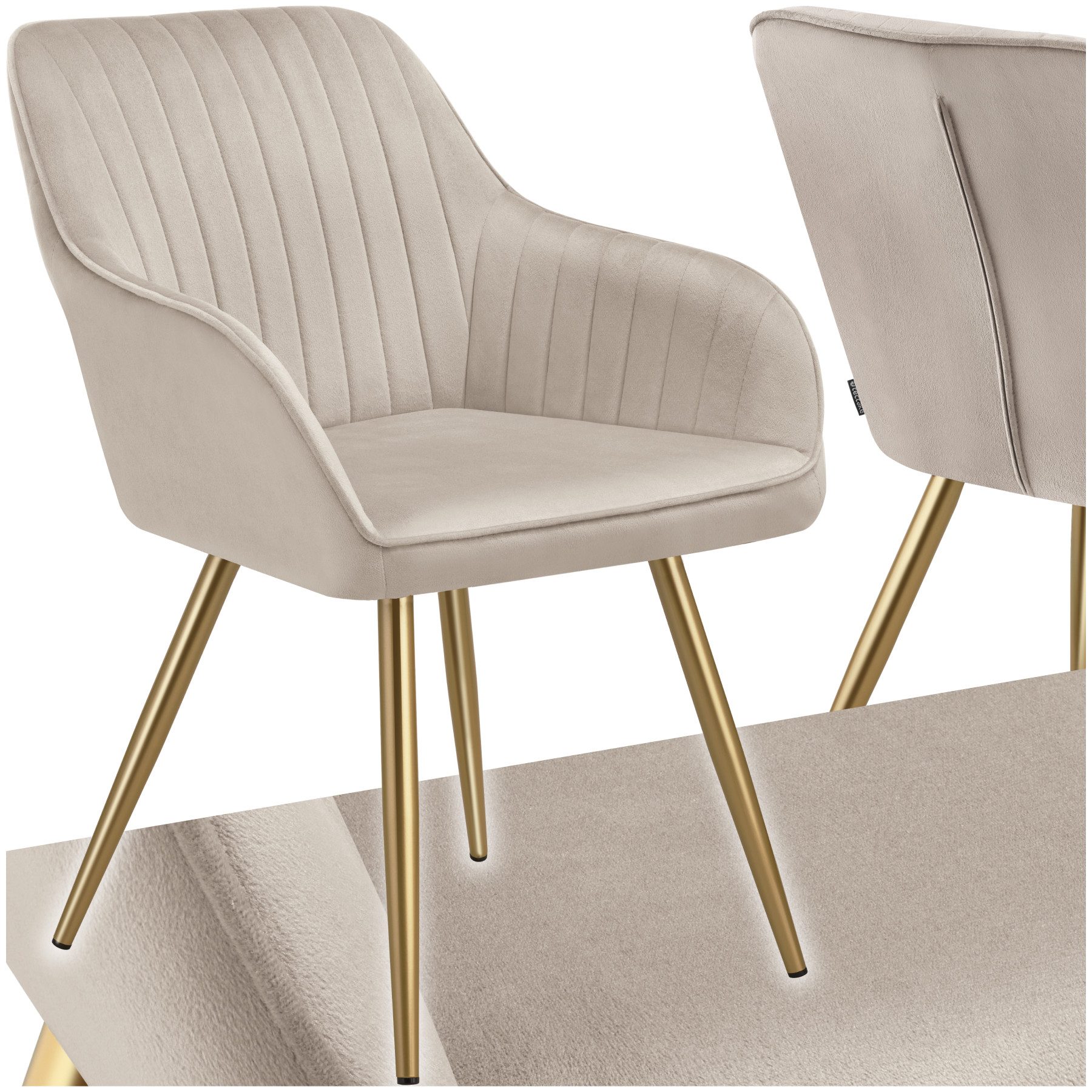 tectake Esszimmerstuhl Marilyn (Set, 1 St), günstig online kaufen