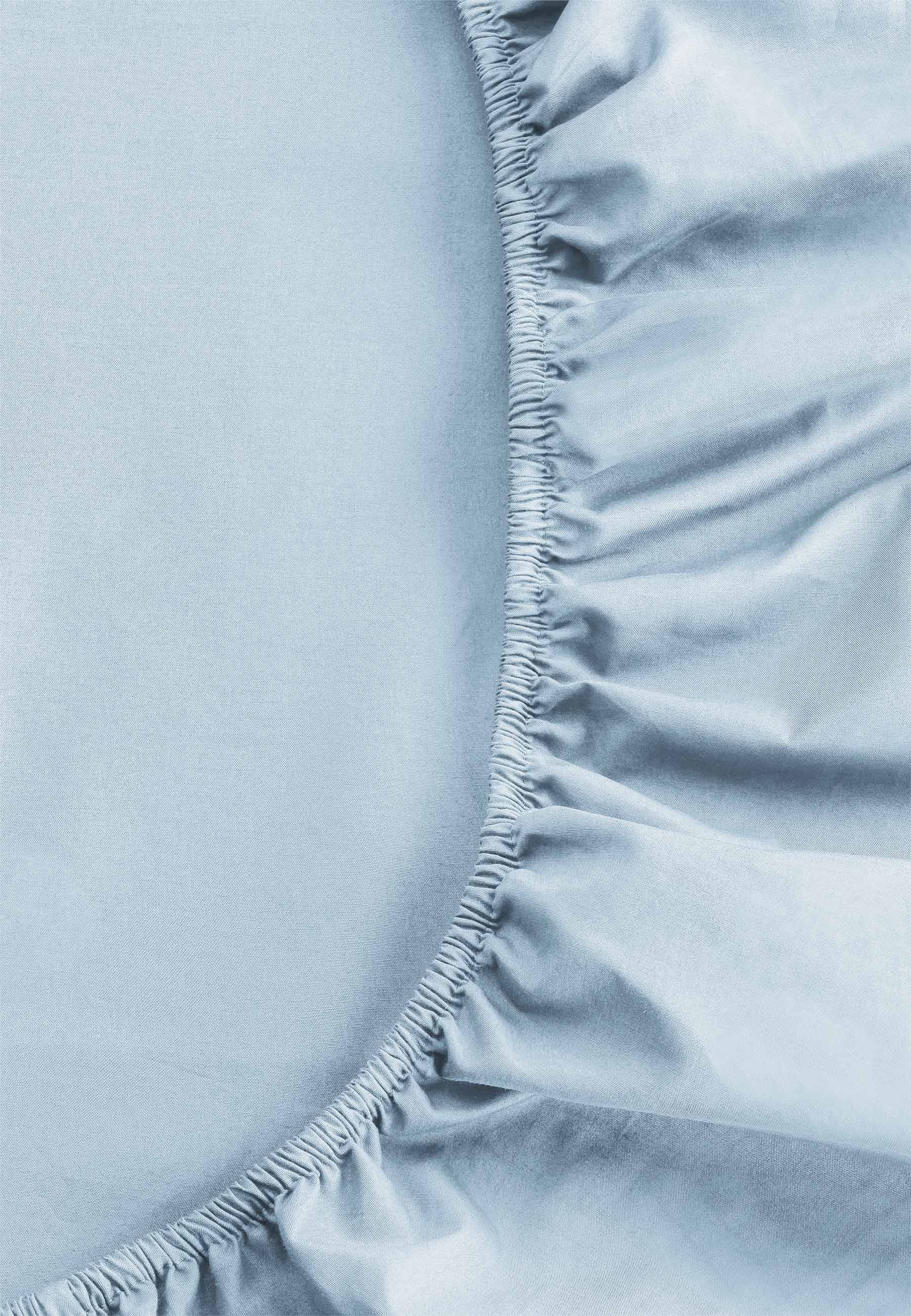 MELA Spannbettlaken Unisex Perkal Spannbetttuch KASOL, günstig online kaufen