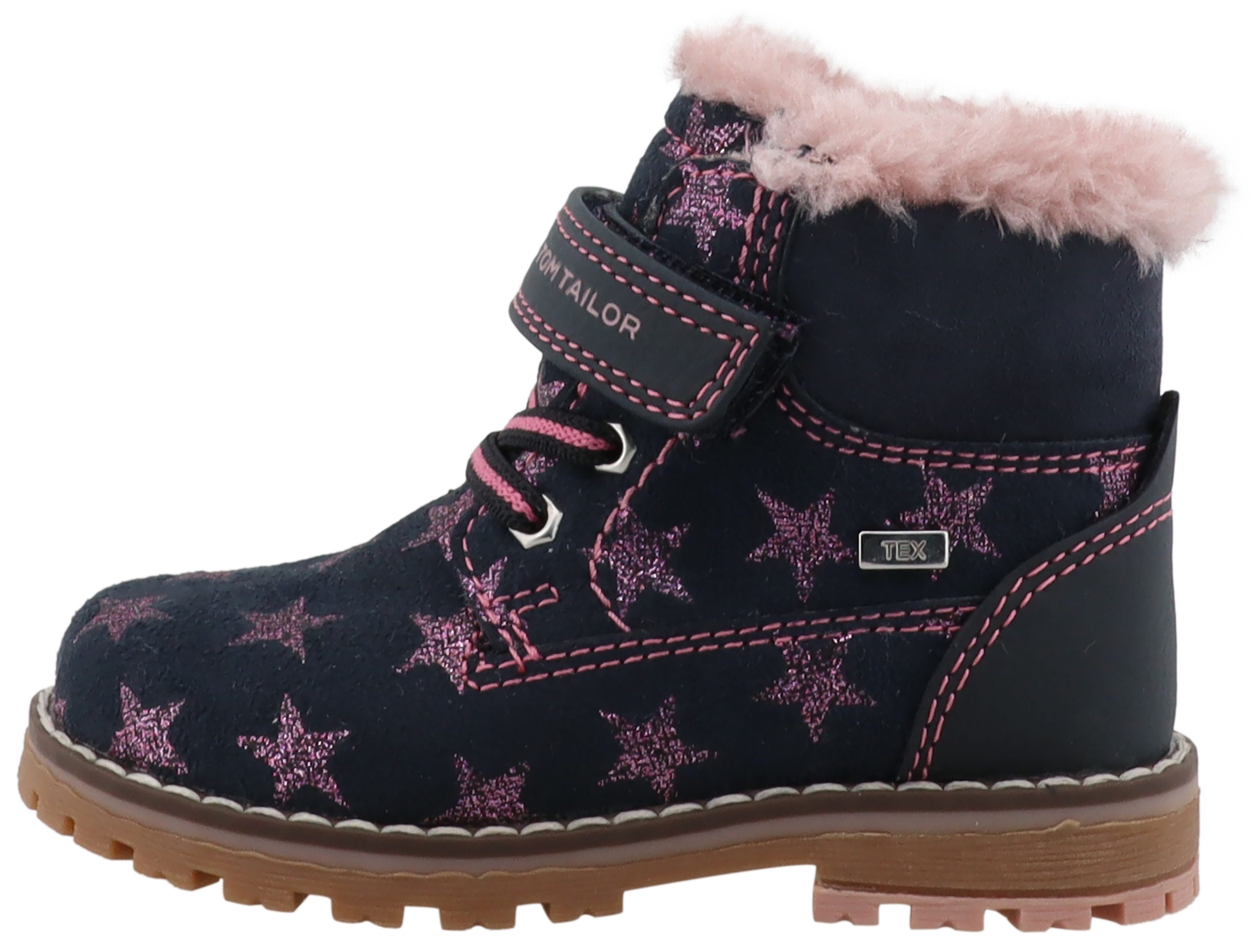 TOM TAILOR Winterboots mit Klettverschluss