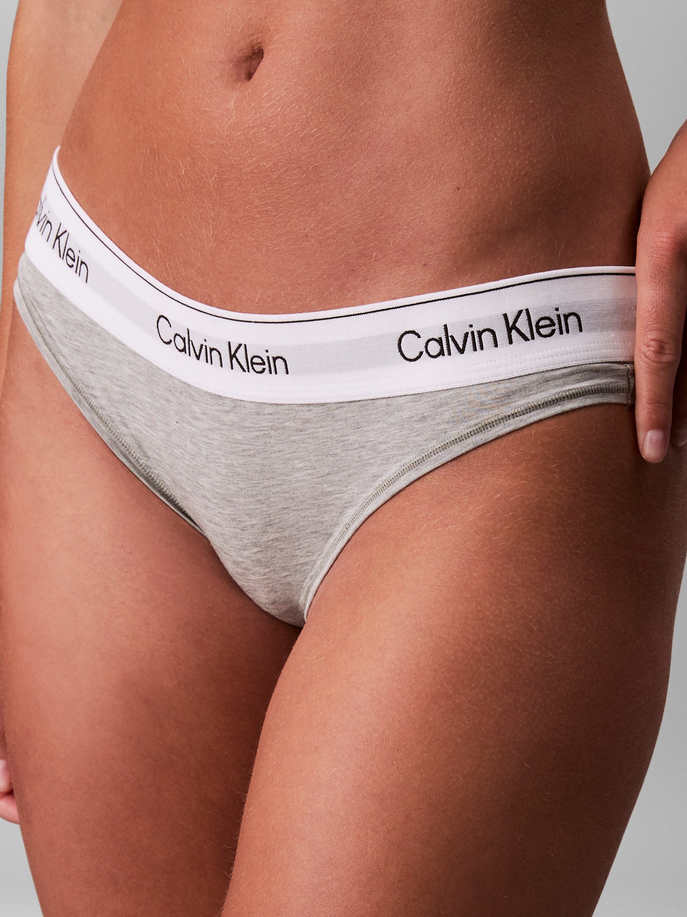 Calvin Klein Underwear Bikinislip MODERN COTTON mit breitem Bündchen günstig online kaufen