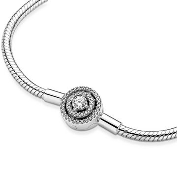 Pandora Wickelarmband Set Pandora Armband Damen 590038C01-19 Silber Zirkonia