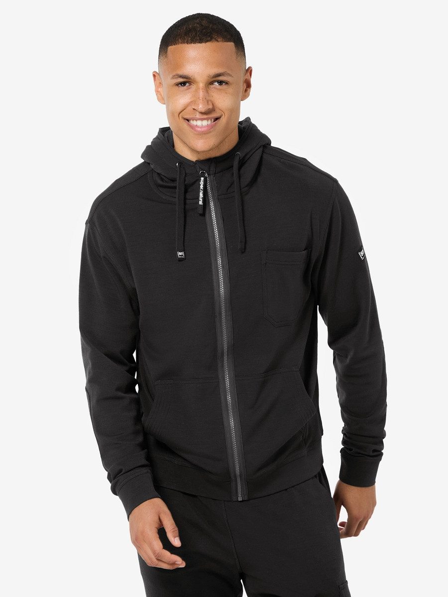 SUPER.NATURAL Hoodie für Herren, Merino M SOLUTION DWR HOODIE wasserabweisend