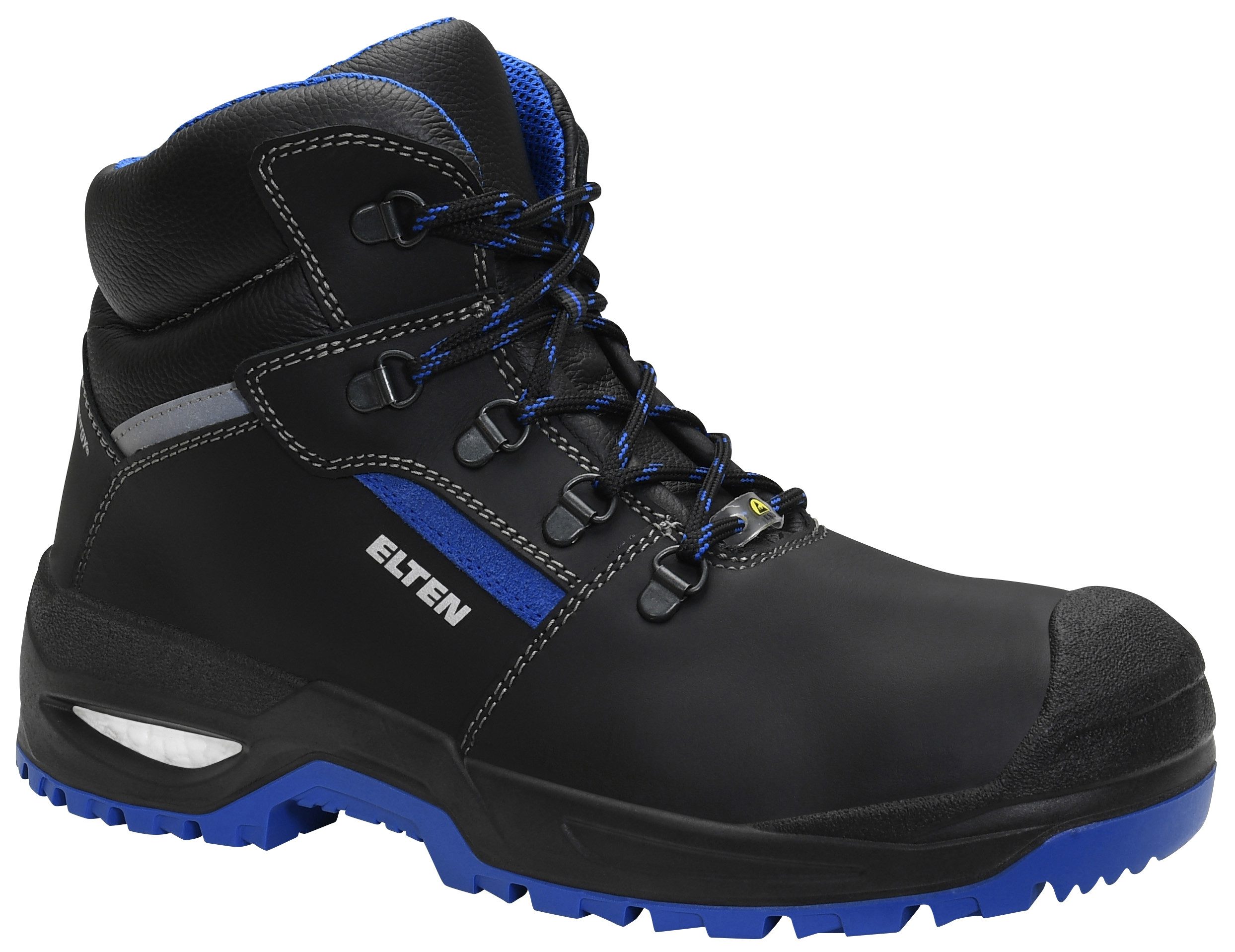 LEONARDO XXSG black-blue Mid ESD S3 Sicherheitsstiefel