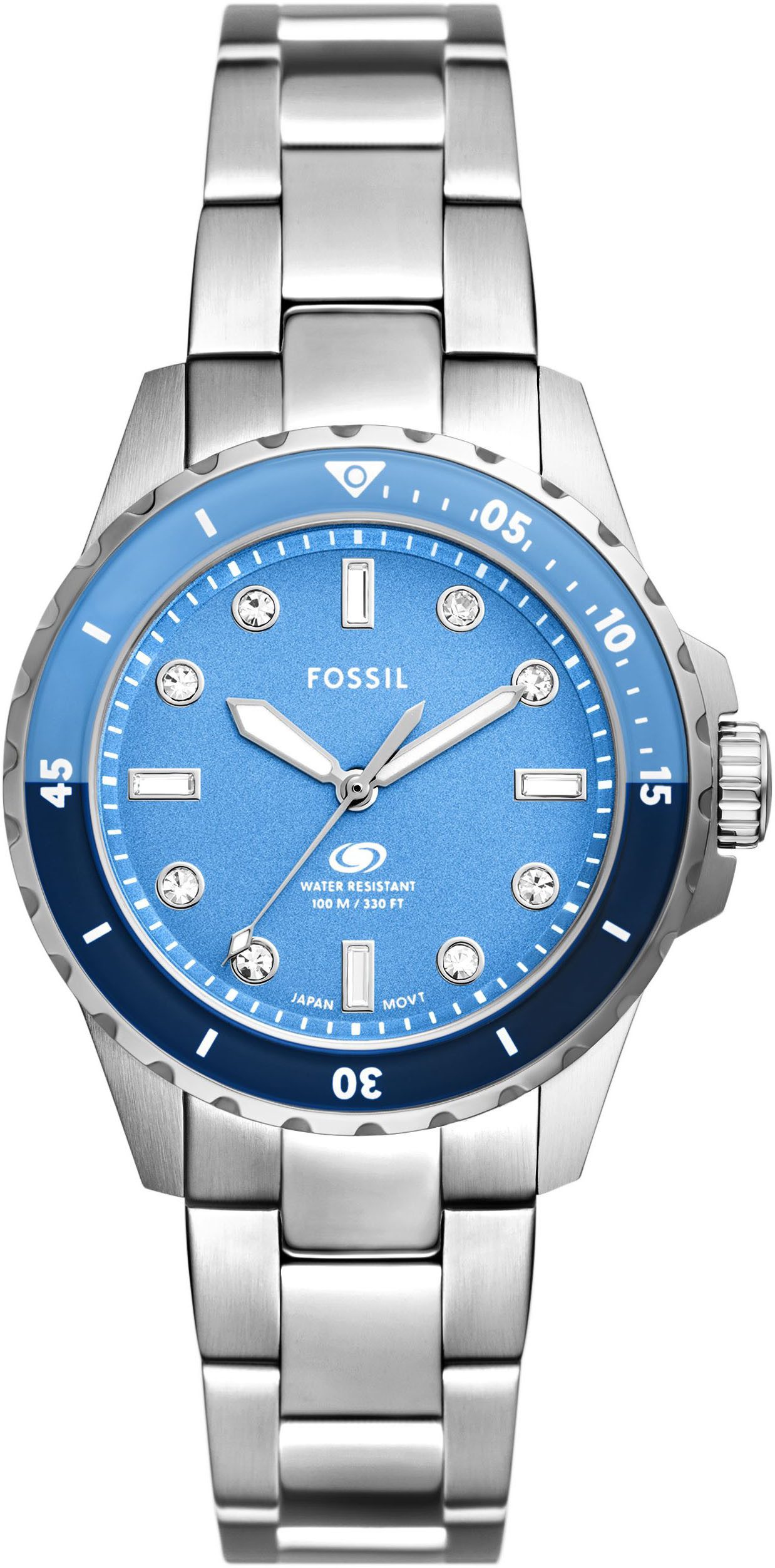 Quarzuhr FOSSIL BLUE DIVE LADIES ES5353