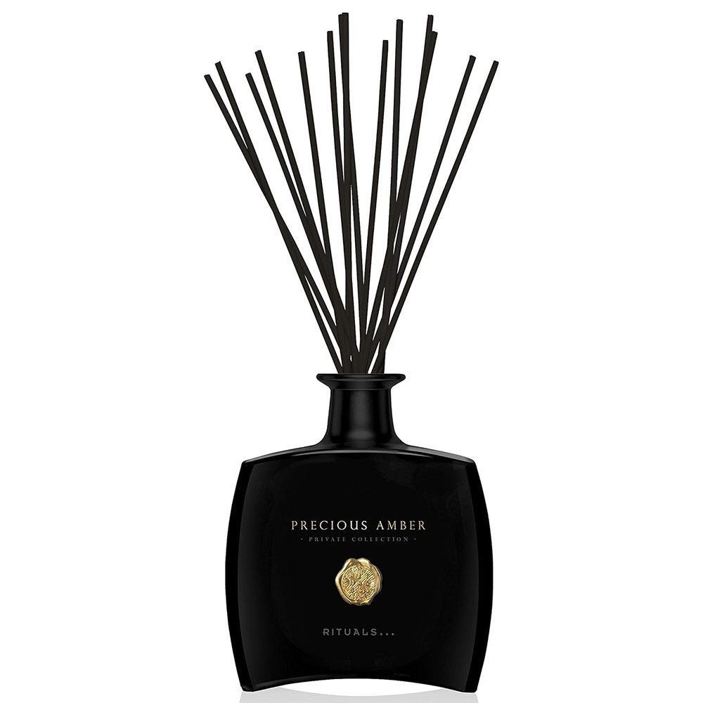Rituals Duftstäbchen Rituals Precious Amber Luxury Oil Reed Diffuser Set 450ml (Eleganter Raumduft mit Amber und Gewürzen für Ihr Zuhause., 1-St)