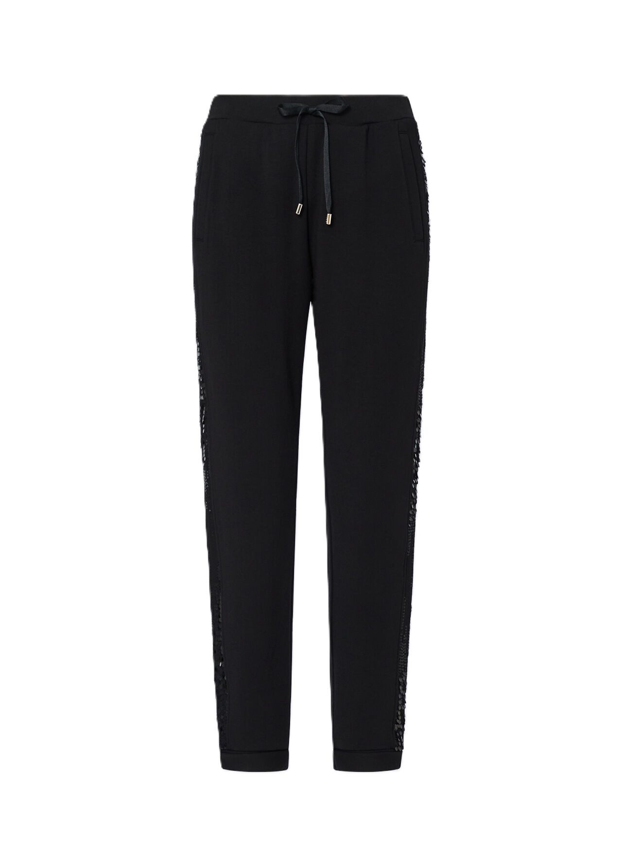 Liu Jo Jogg Pants Modische Jogg Pants mit seitlichen Pailletten für Damen - Damenhose