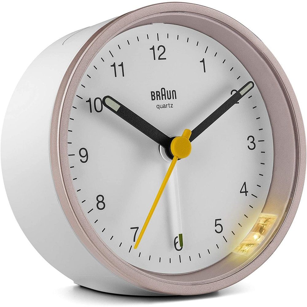 Braun Quarzwecker BC12PW 67103 - Wecker - weiß/pink