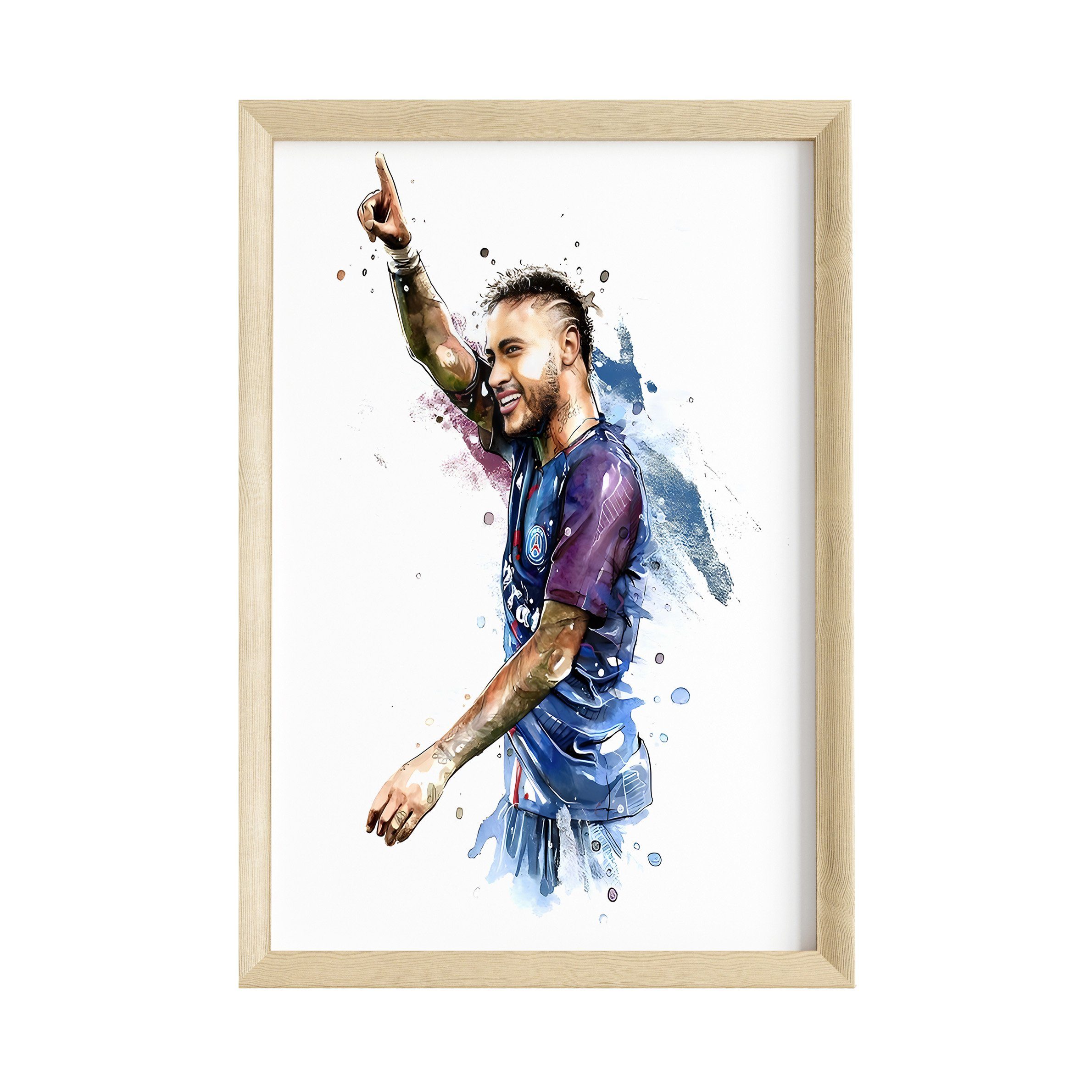 JUSTGOODMOOD Poster Premium ® Neymar Junior günstig online kaufen