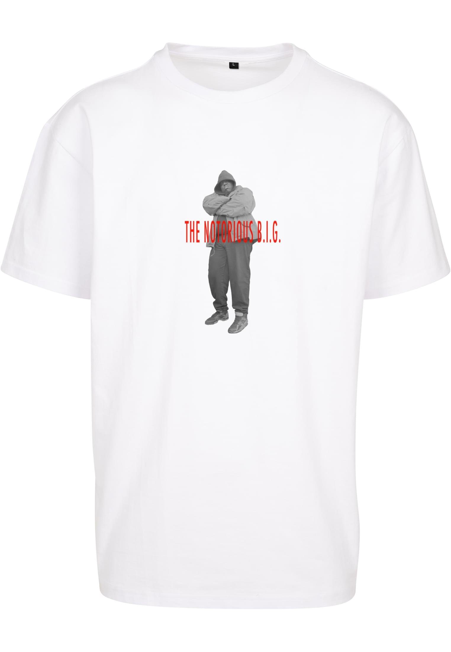 Upscale by Mister Tee Kurzarmshirt (1-tlg) white Biggie Herren Smalls Tee