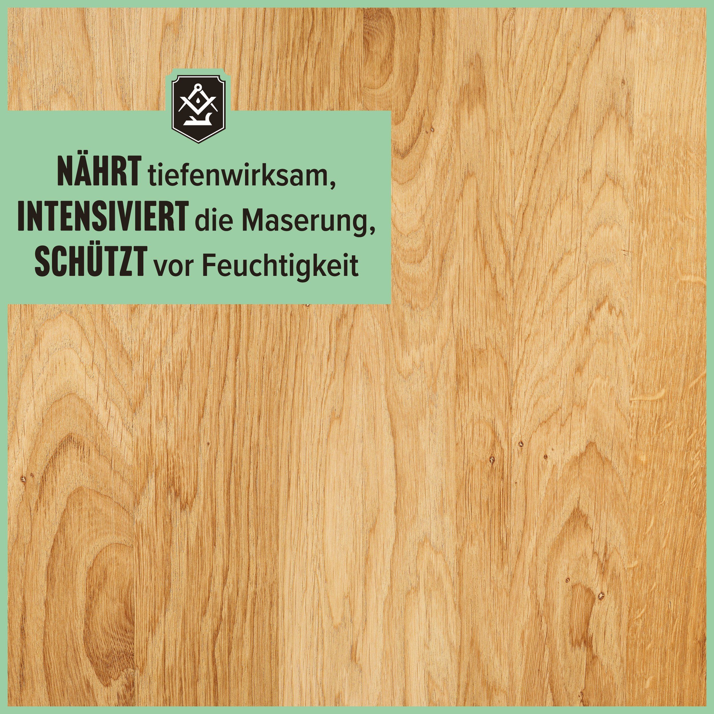 in - farbloses 3-teilig Set Holzoberflächen für Made -, Schrader Pflegeöl Holzöl Germany -