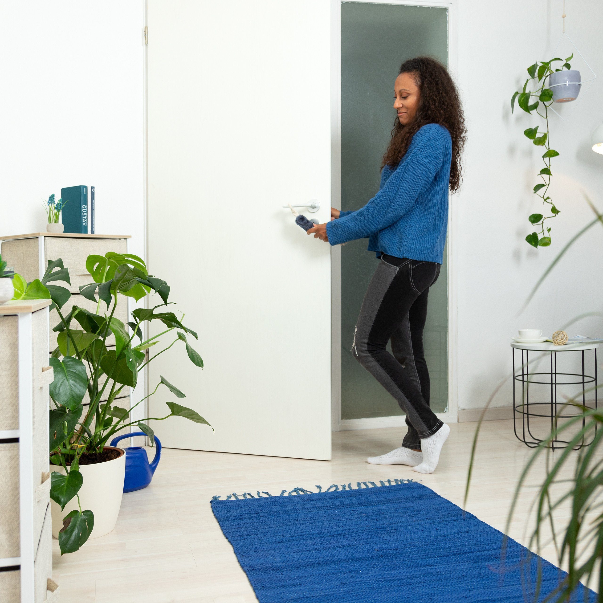 relaxdays Türstopper 4 x Türkordel Klemmschutz günstig online kaufen