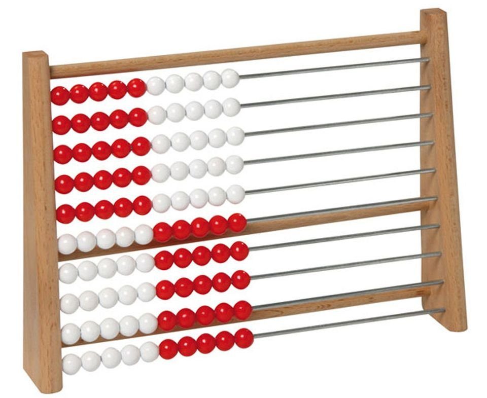 Betzold Lernspielzeug Schüler-Rechenrahmen ZR bis 100 – Lernhilfe für Mathematik