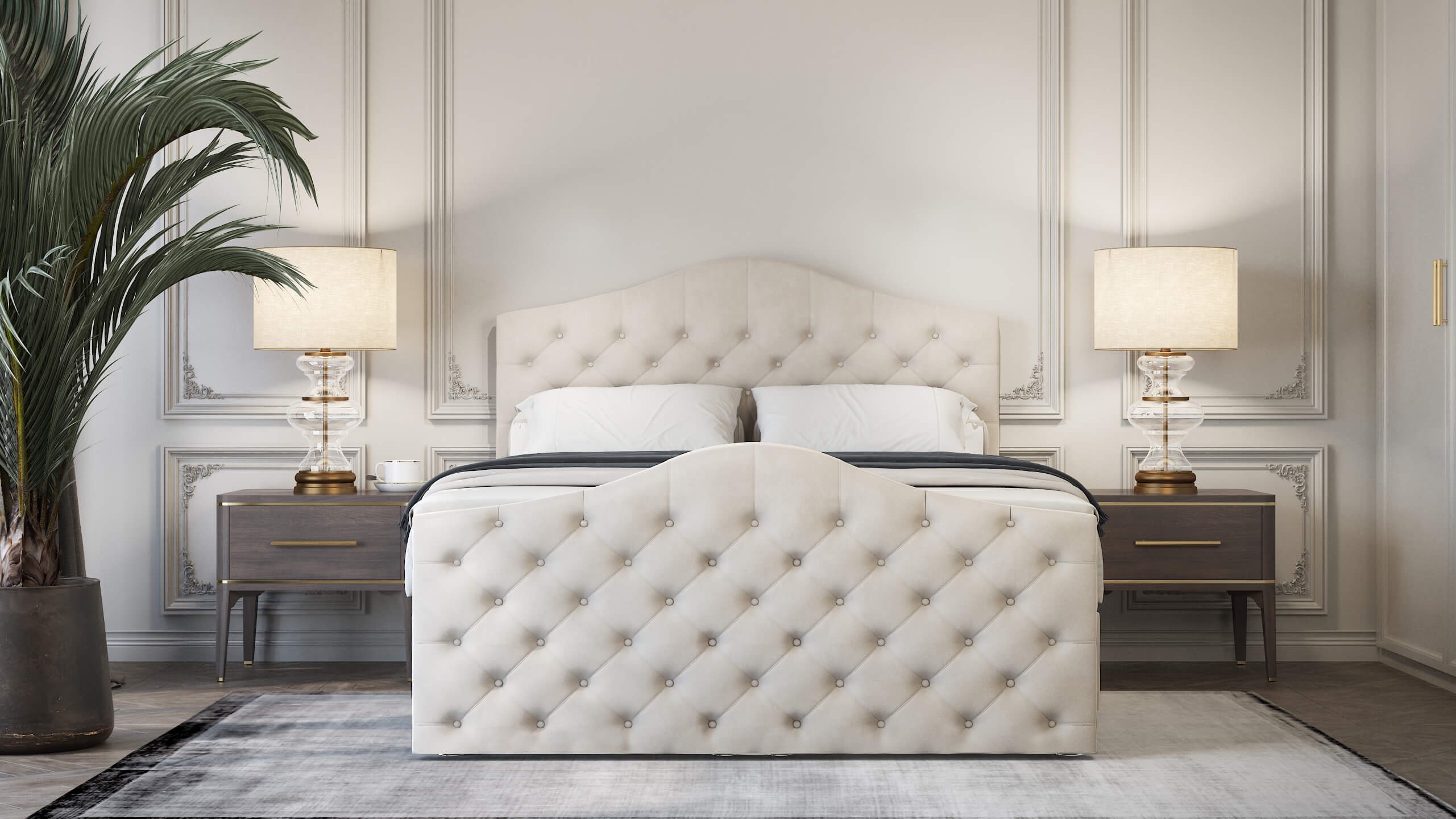 Best for Home Boxspringbett Roma Bonellfederkern günstig online kaufen