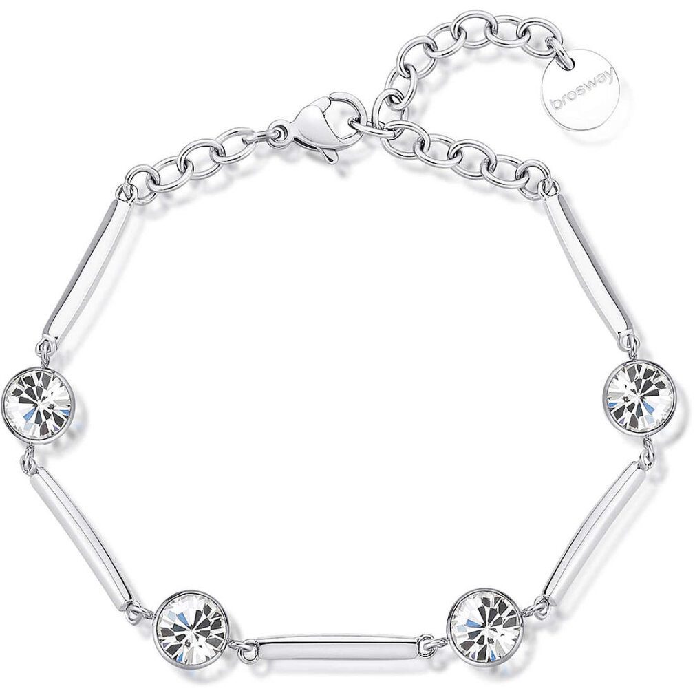 Brosway Armband Affinity BFF162 Sparkling Clear Crystal Bracelet