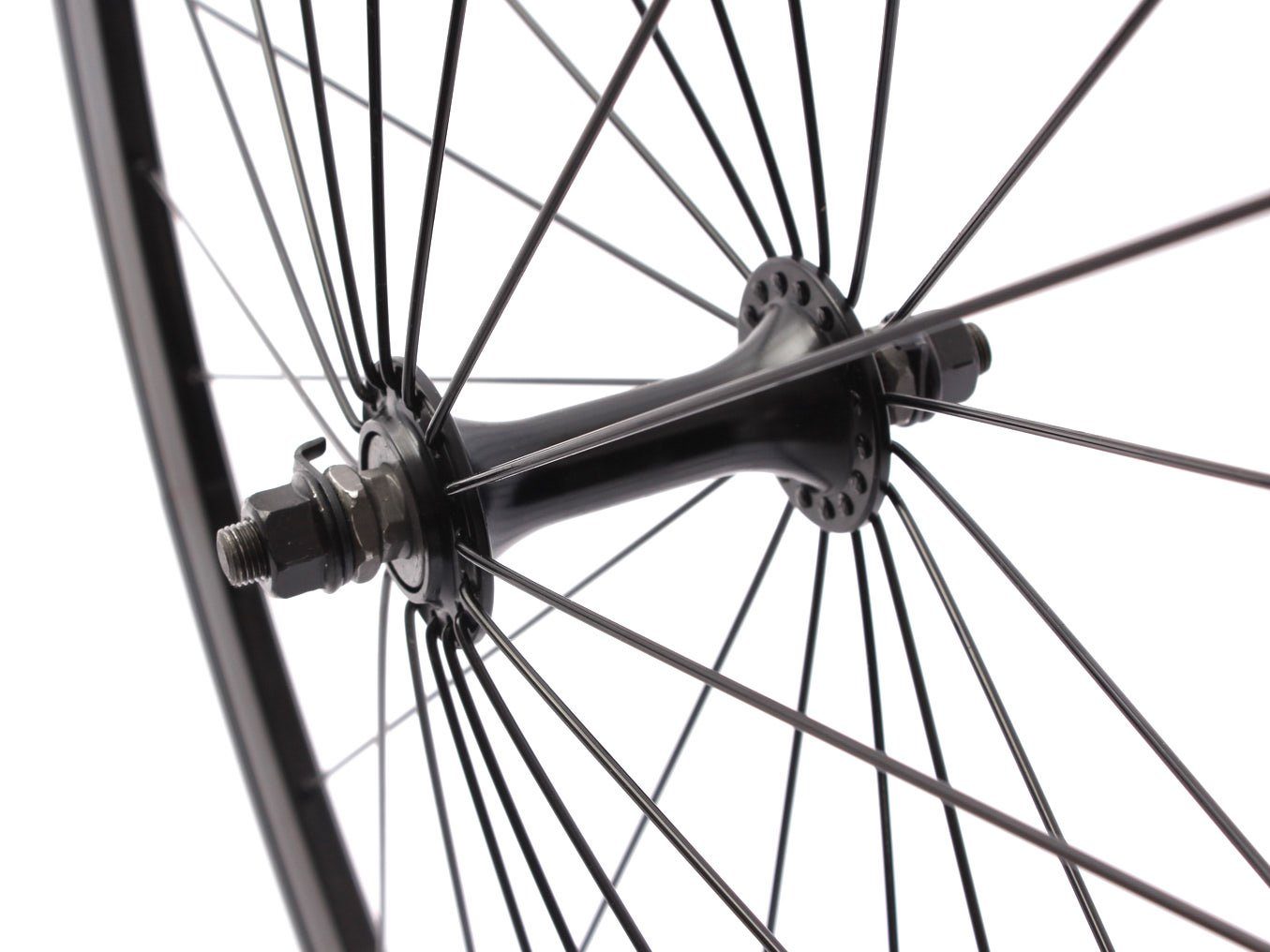 KHE KHEbikes BMX Zoll Laufrad schwarz, Fahrrad-Laufrad vorne Fixie 700c Doppelkammer 28“
