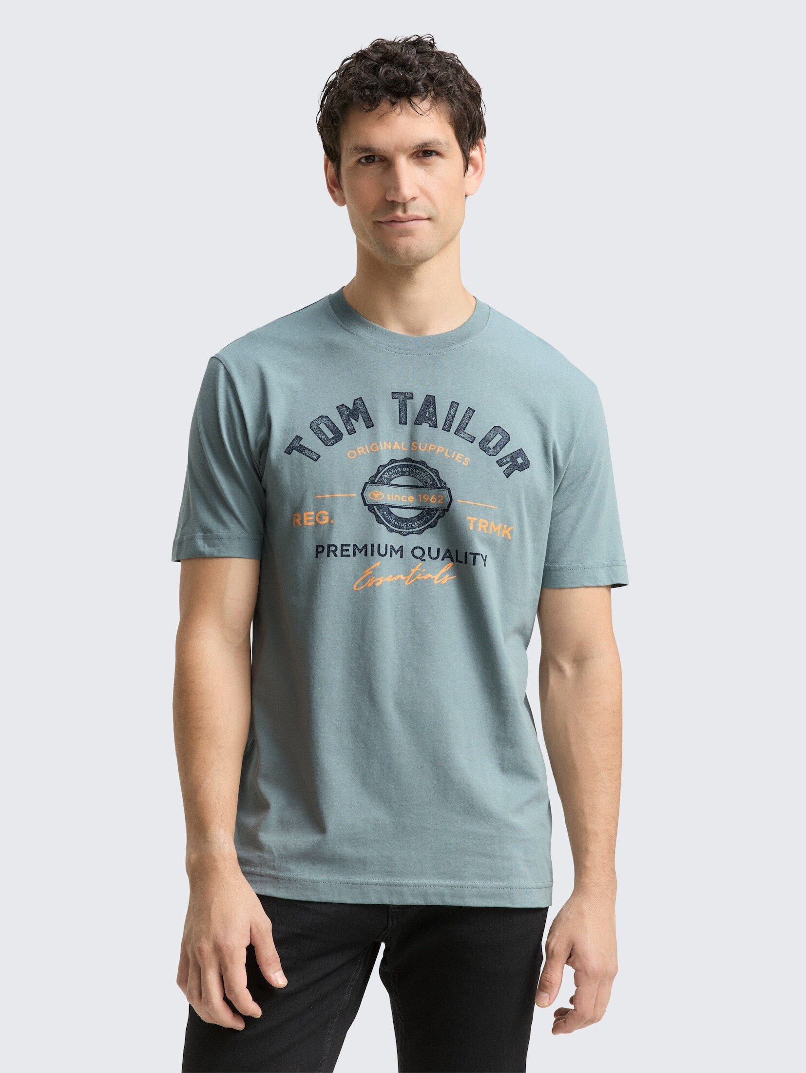 TOM TAILOR T-Shirt T-Shirt T-Shirt mit Logo-Print günstig online kaufen