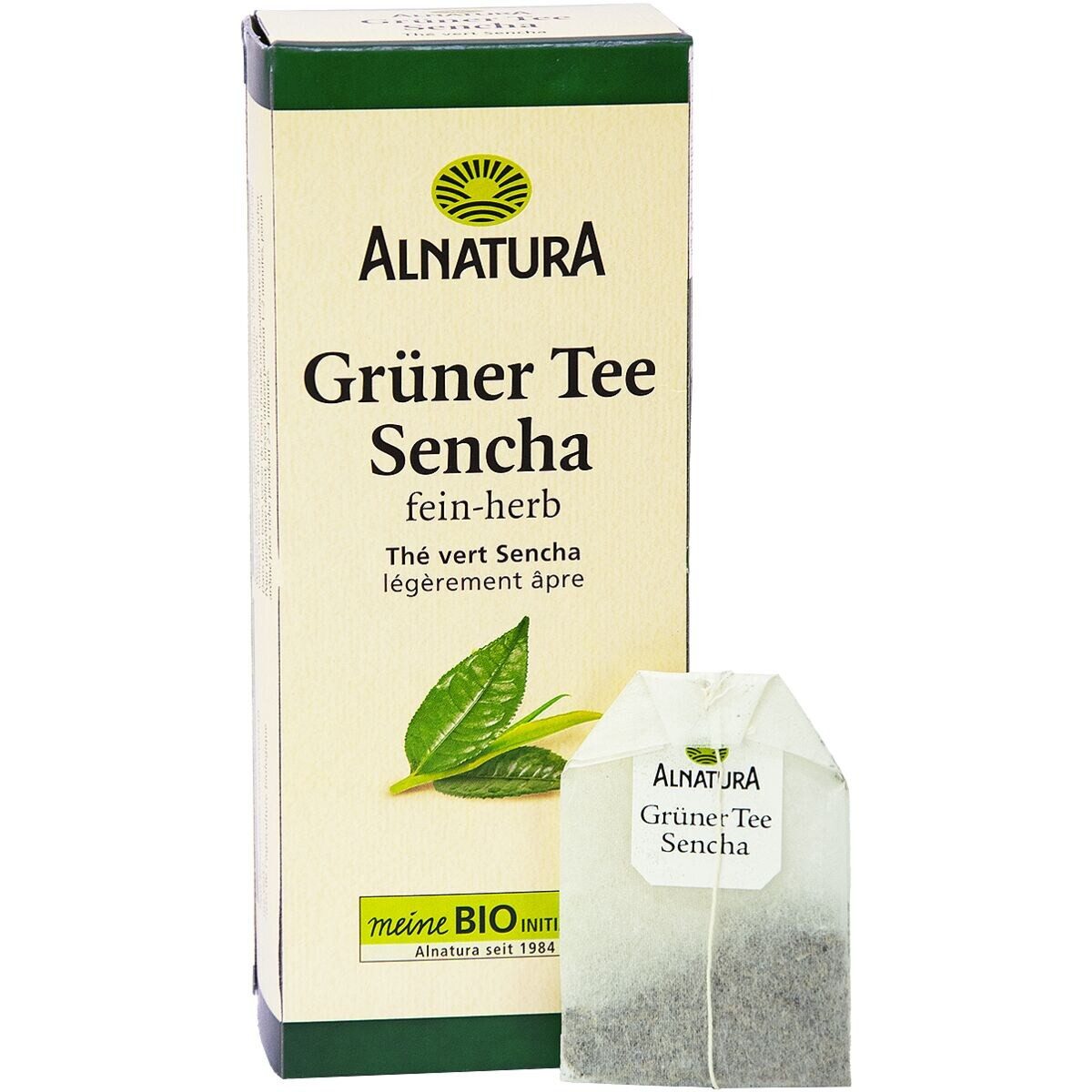 Alnatura Tee Sencha, Grüner Tee, 20 Aufgussbeutel