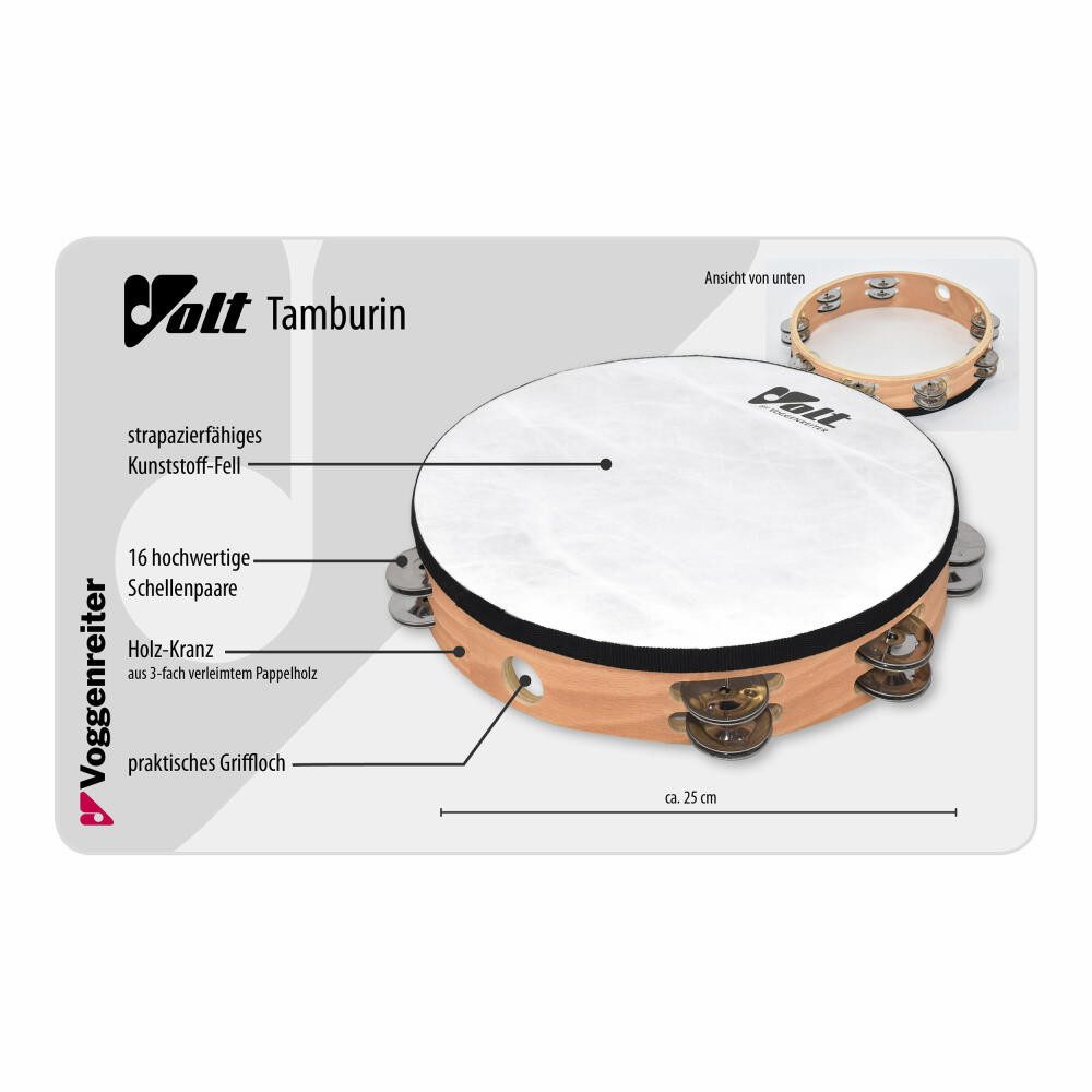 Voggenreiter Tamburin VOLT