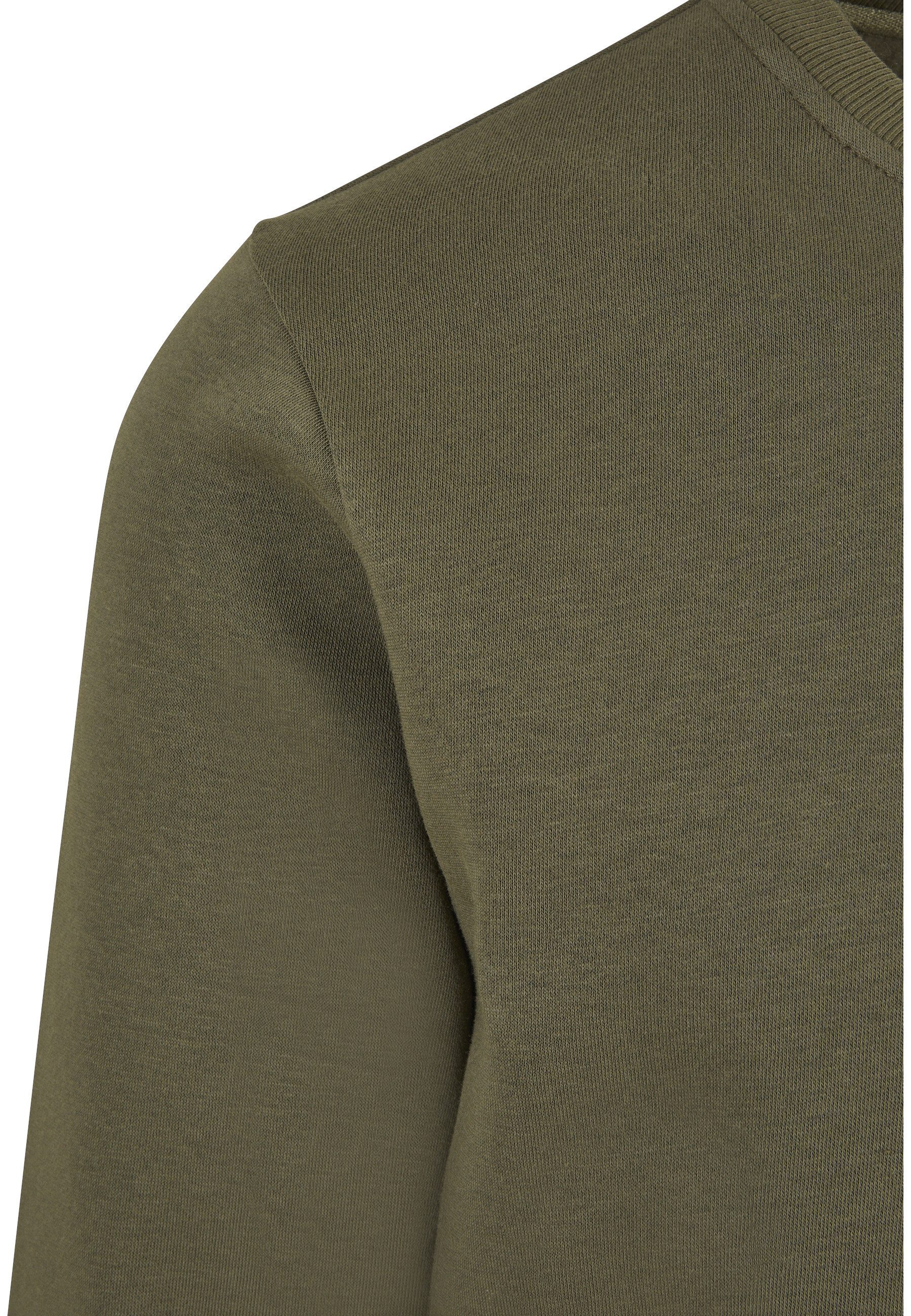 URBAN CLASSICS Rundhalspullover Urban Classics Herren Basic Terry Crew (1-tlg)