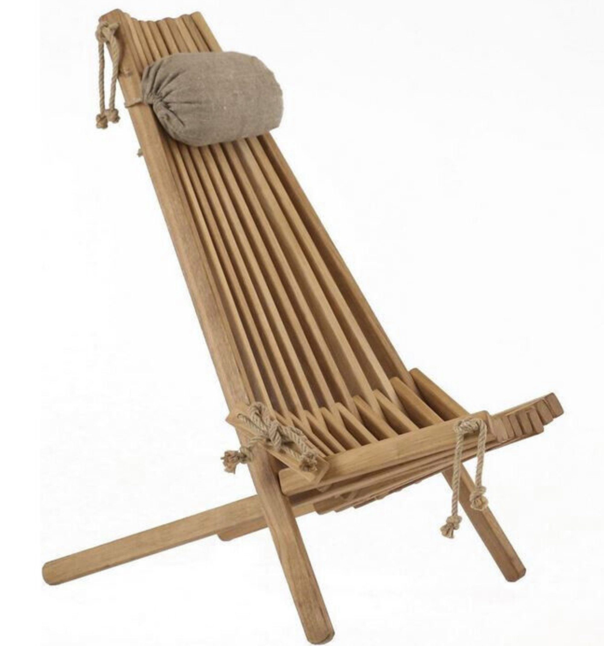 EcoFurn Gartenstuhl EcoChair, mit Kopfkissen günstig online kaufen