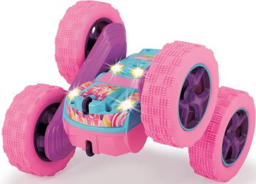 Dickie Toys RC-Monstertruck Pink Flippy; 2,4 GHz, mit Licht, Rotations- und Flip-Funktion