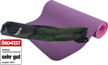 Schildkröt-Fitness Gymnastikmatte BICOLOR YOGA MATTE 4mm (purple-pink KEINE FARBE