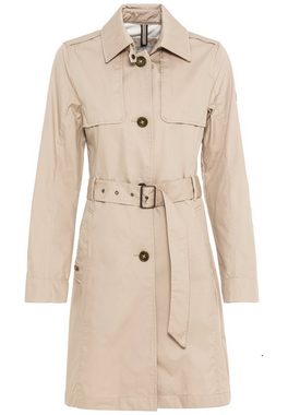 camel active Trenchcoat aus Organic Cotton-Mix (1-tlg)