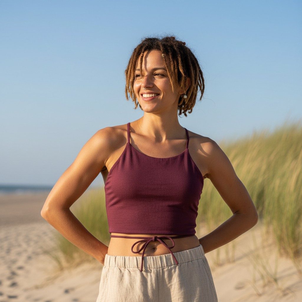 Guru-Shop T-Shirt Goa Psytrance Bikini Top, Boho Top, Pixi Top,.. Festival, günstig online kaufen