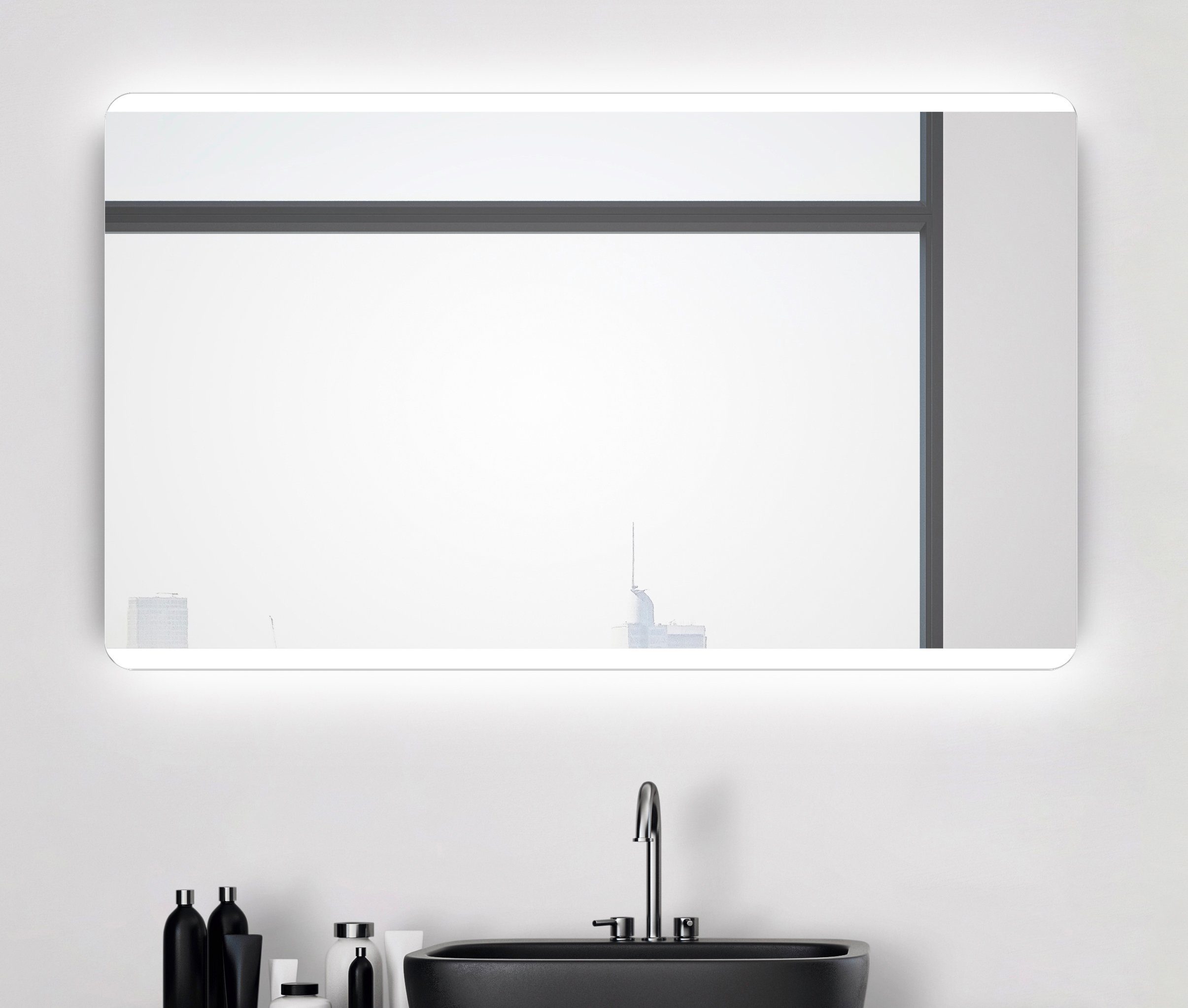 Talos Badspiegel Talos Chic, 120 x 70 cm, Design Lichtspiegel