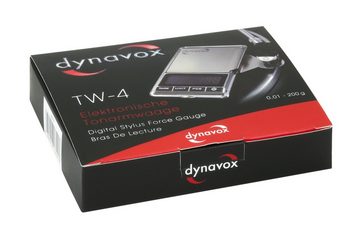 Dynavox Feinwaage TW-4, Digitale Tonarmwaage, Ermittlung der Auflagekraft für Tonabnehmer
