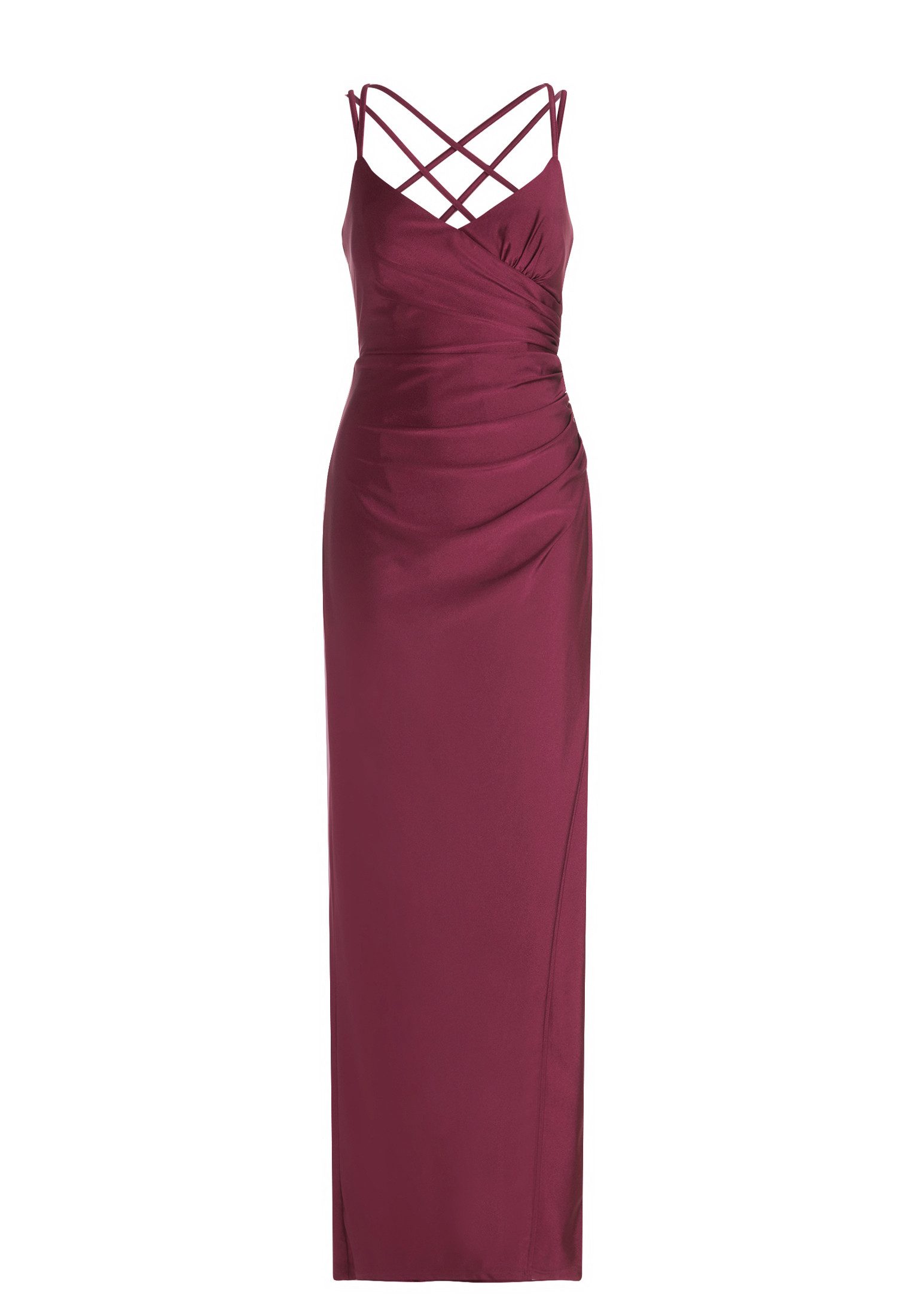 Vera Mont Abendkleid Damen figurbetont Rückenfrei