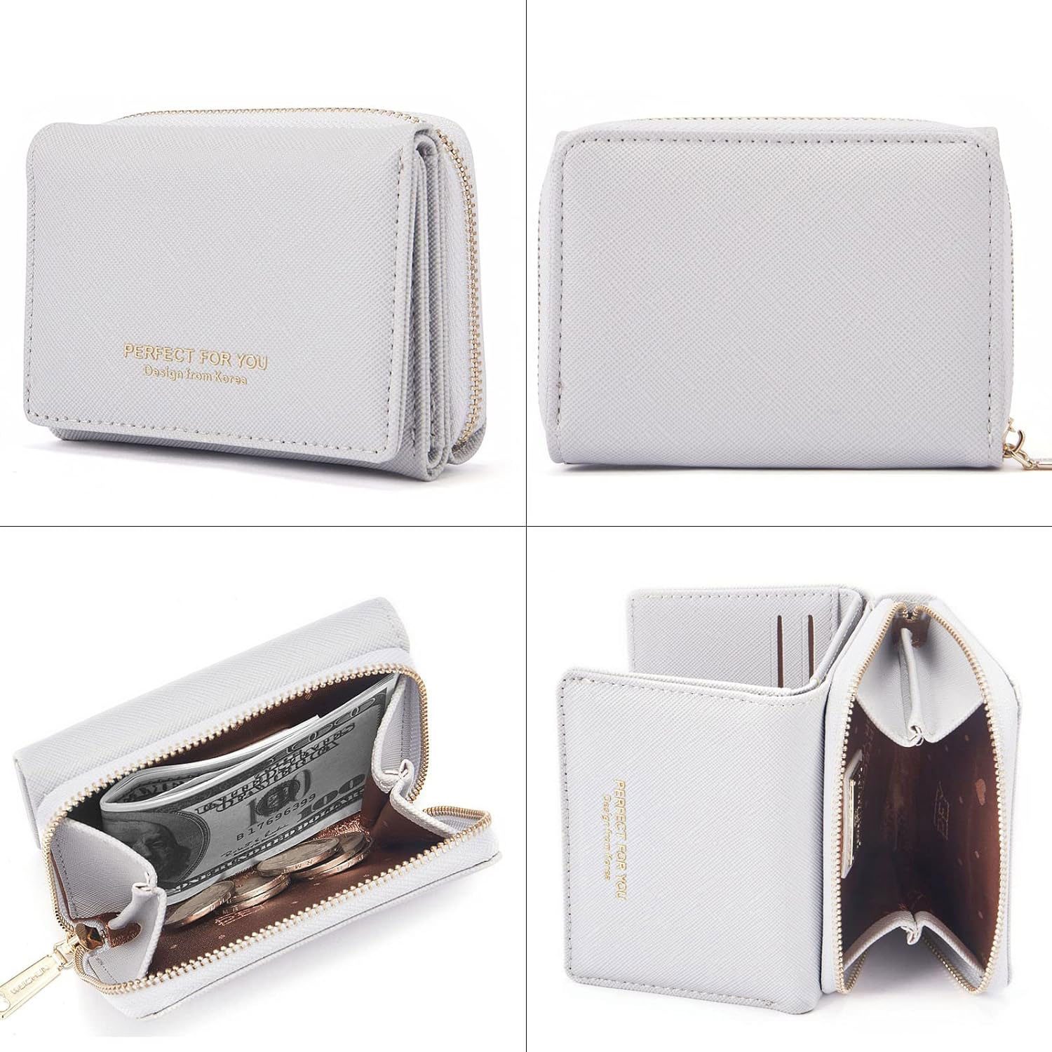 OKWISH Geldbörse Damen Geldbeutel Geldtasche Portemonnaie günstig online kaufen