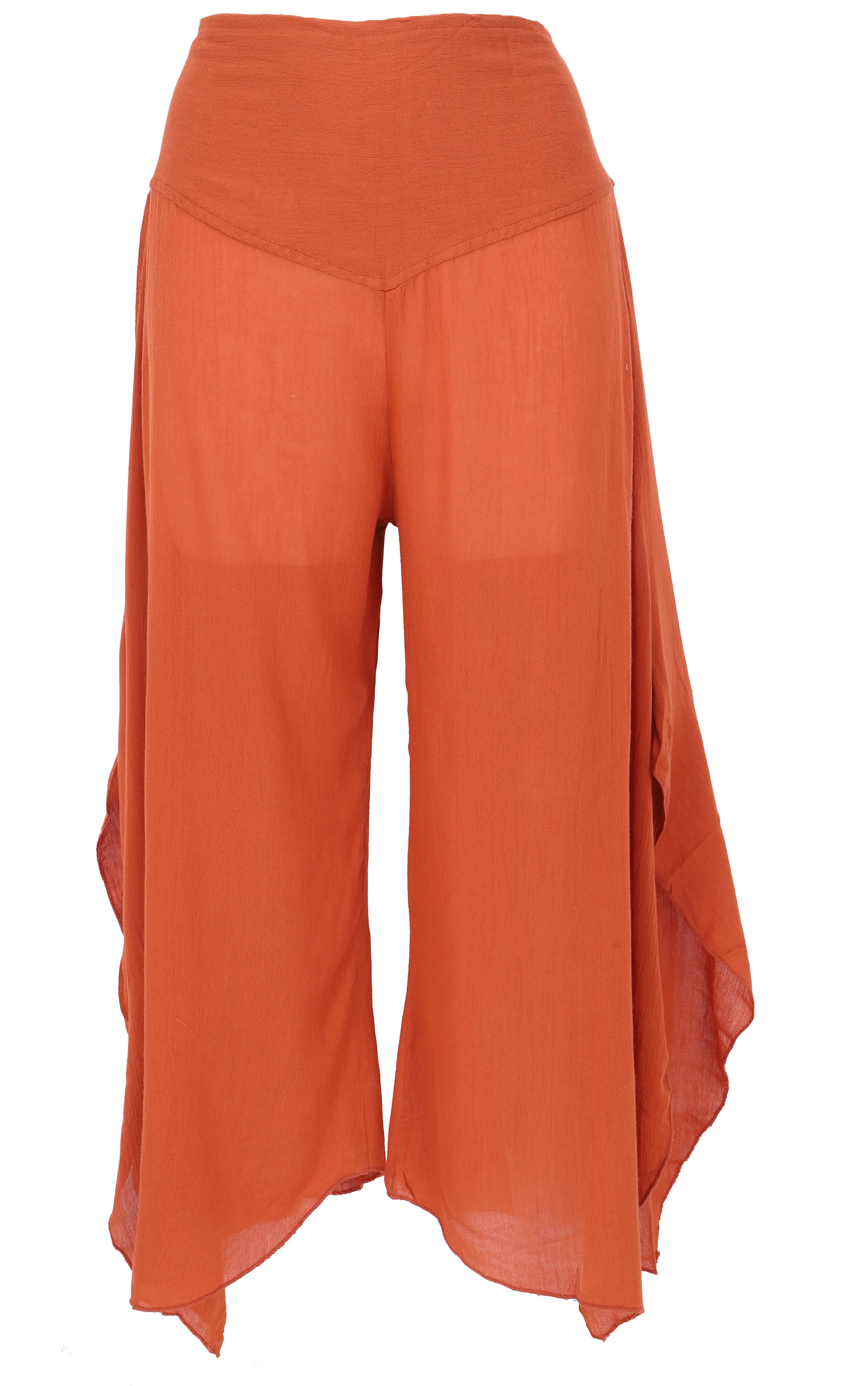 Guru-Shop Relaxhose Palazzohose, weite Boho Sommerhose, günstig online kaufen