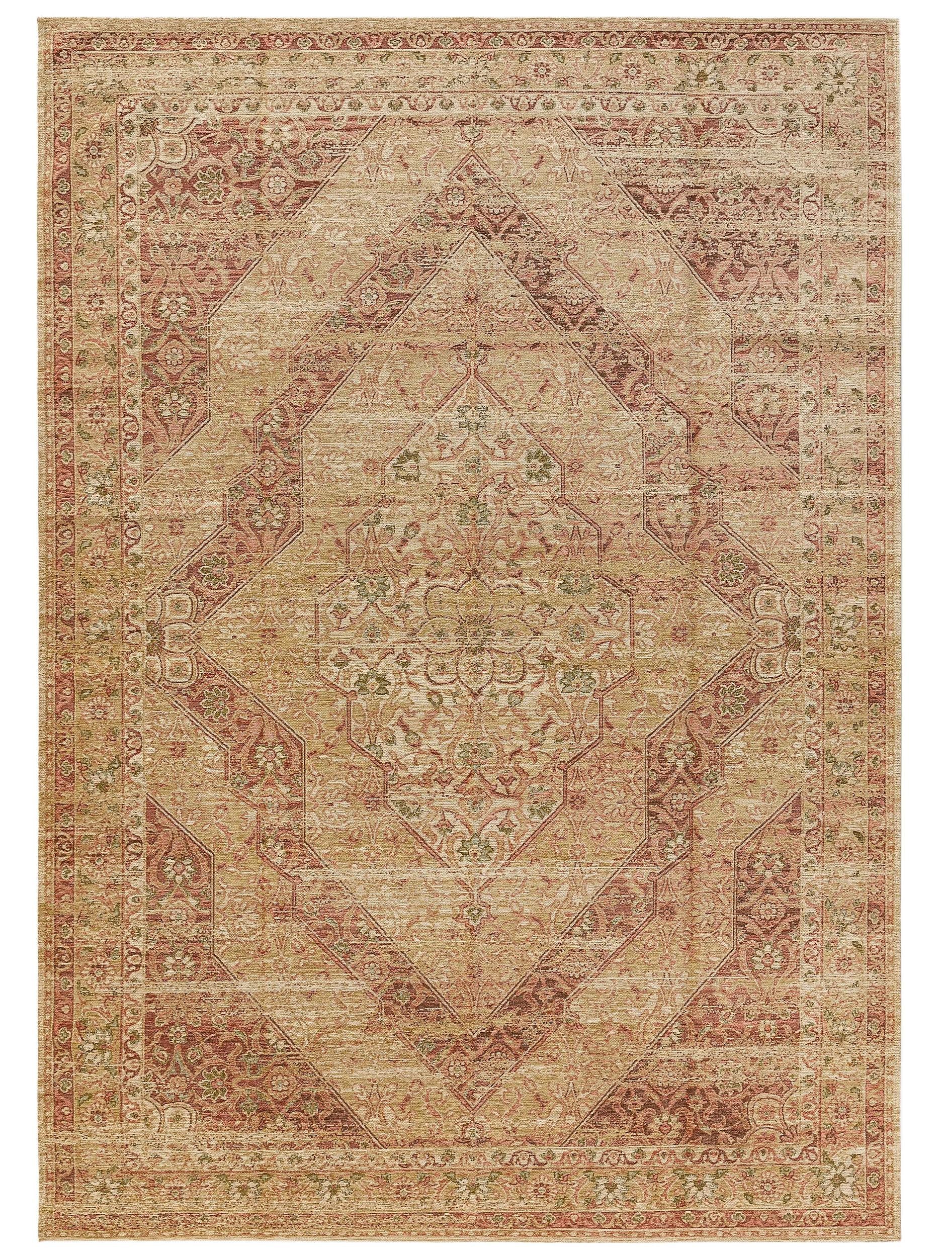 benuta Teppich Frencie, rechteckig, Höhe: 5 mm, Teppich Wohnzimmer, Schlafzimmer, Esszimmer, Flur, Kunstfaser, Cozy