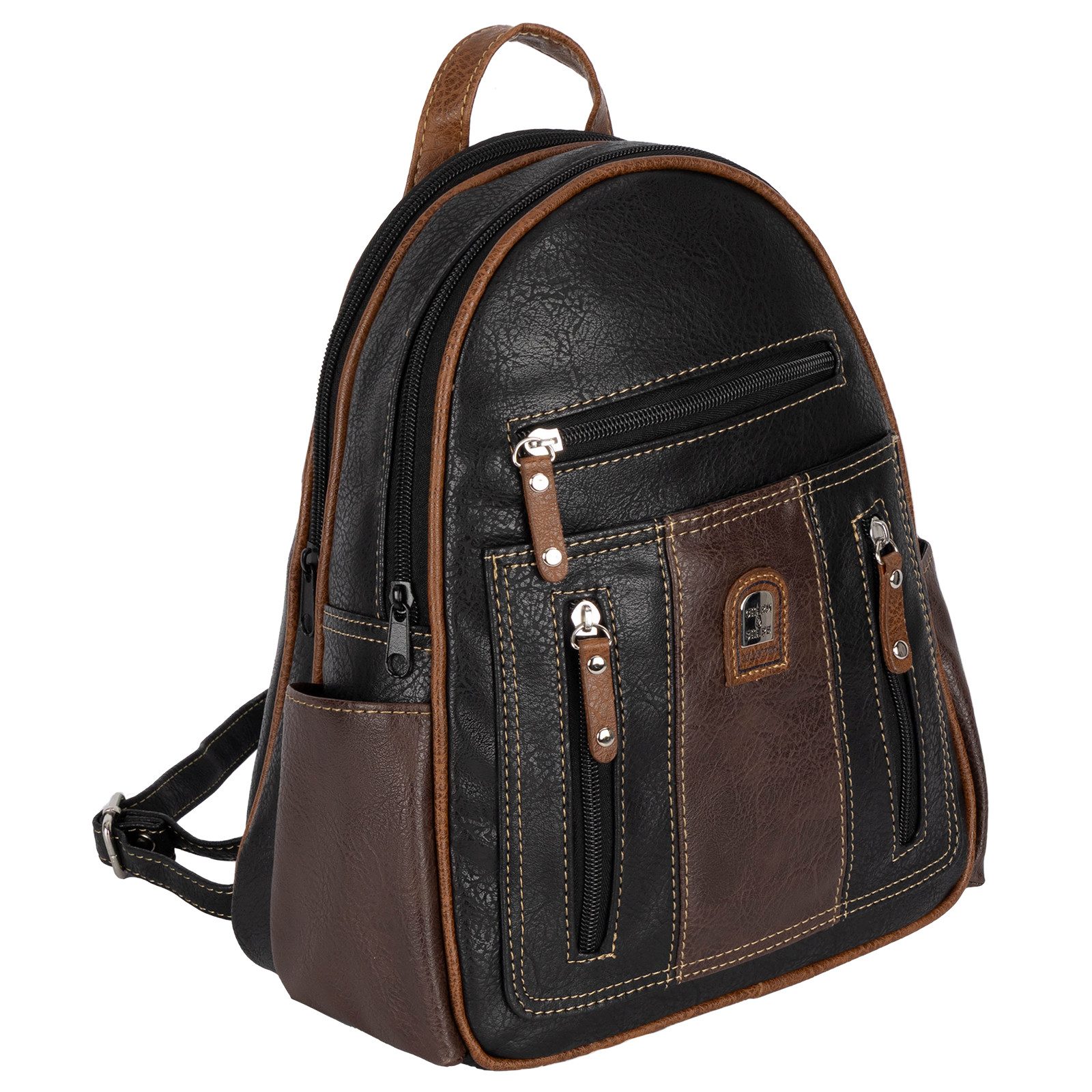 EAAKIE Rucksack Cityrucksack Damenrucksack Tagesrucksack Stadt Rucksack Bagpack, als Schultertasche, Umhängetasche tragbar