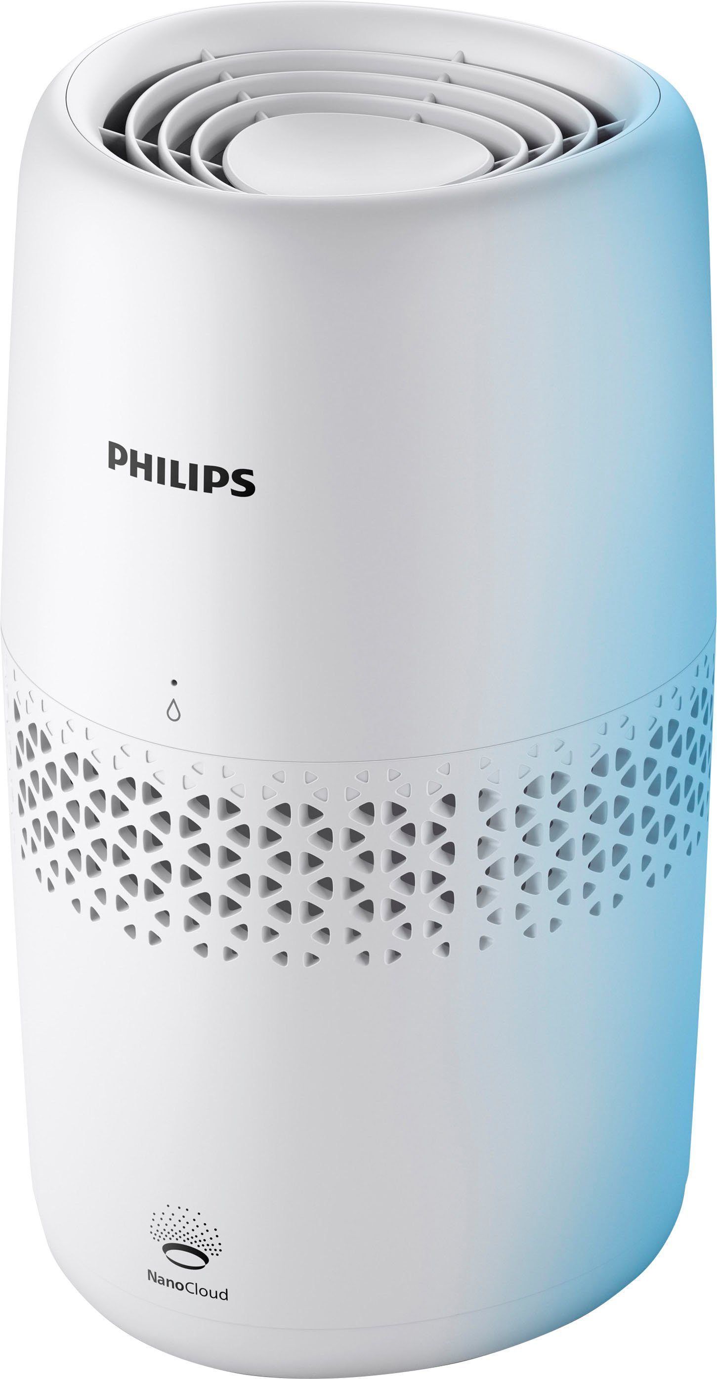 Philips Увлажнитель воздуха HU2510/10 2000 Serie, 2,00 l Wassertank, für 31 m² Räume, mit NanoCloud-Technologie