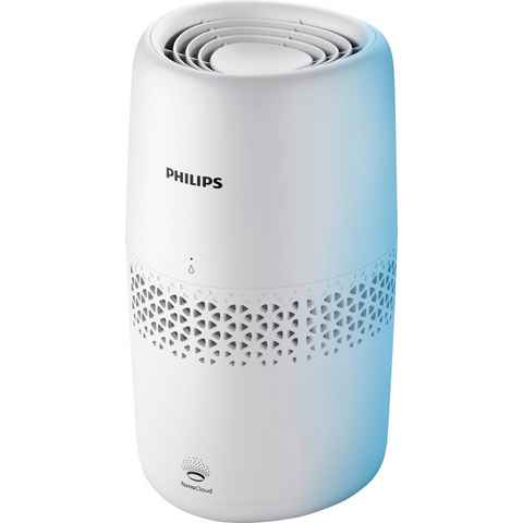 Philips Luftbefeuchter HU2510/10 2000 Serie, 2,00 l Wassertank, für 31 m² Räume, mit NanoCloud-Technologie