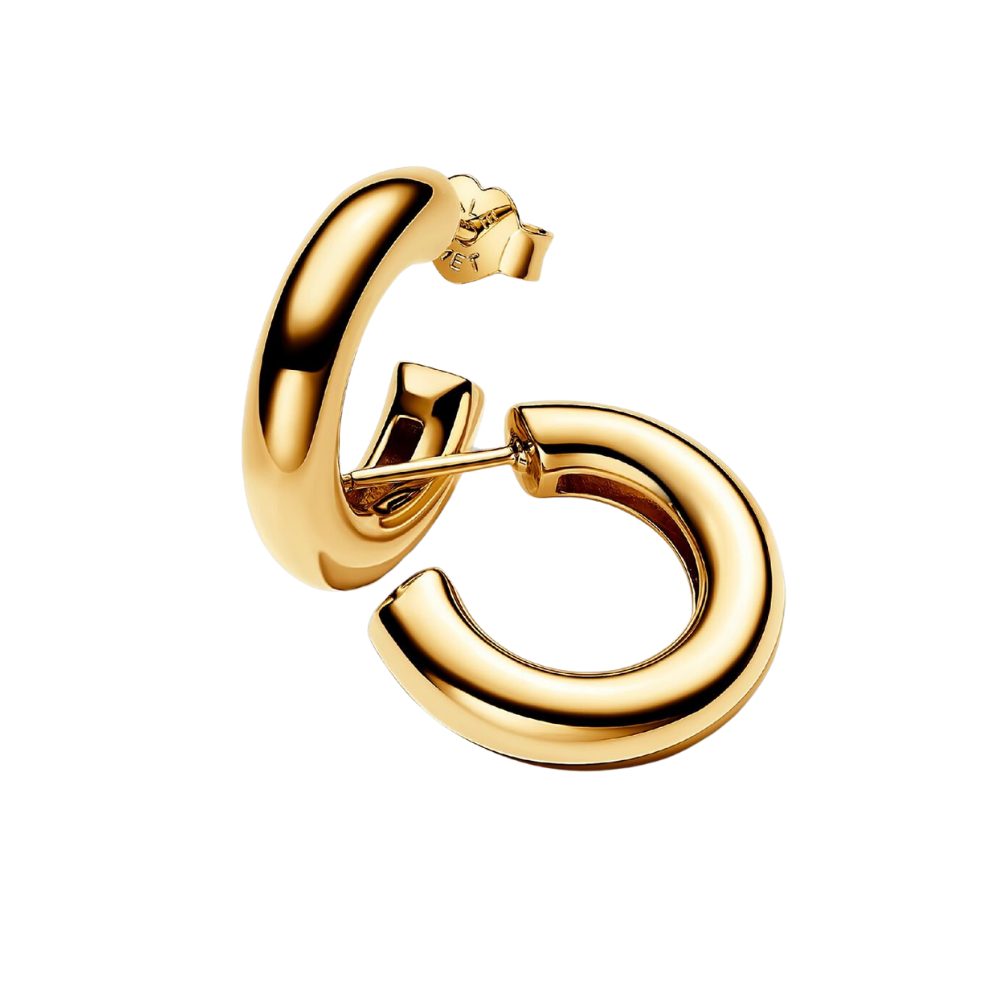 Pandora Paar Creolen 263266C00, Creolen, Rund, Offen, vergoldet, Pandora, K günstig online kaufen