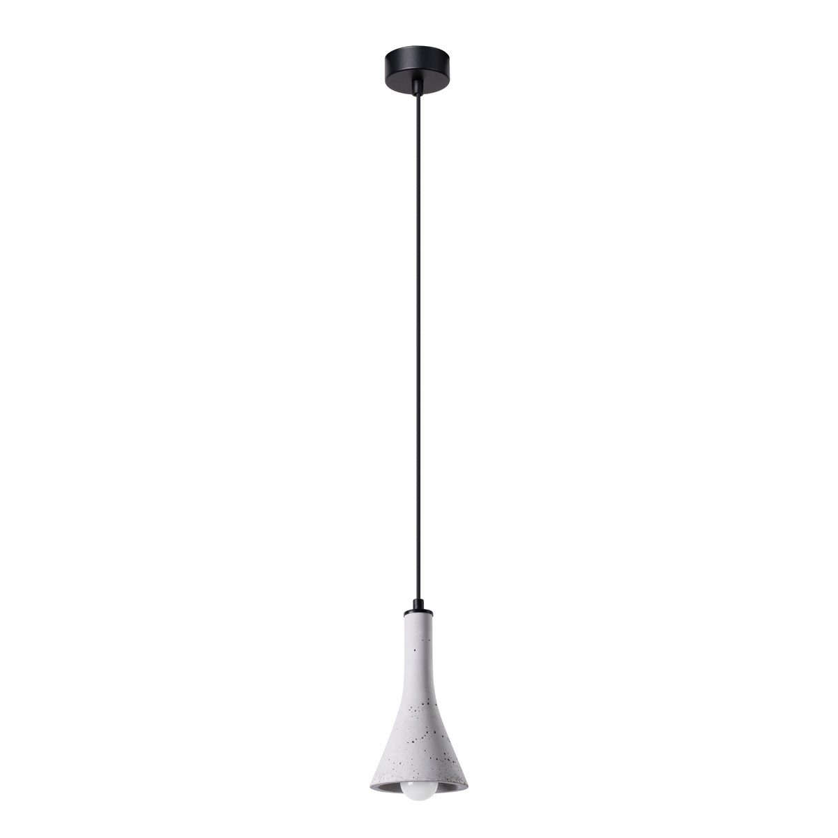 möbelvita Pendelleuchte Pendelleuchten TIVE 1 beton, Lichter aus, NEIN