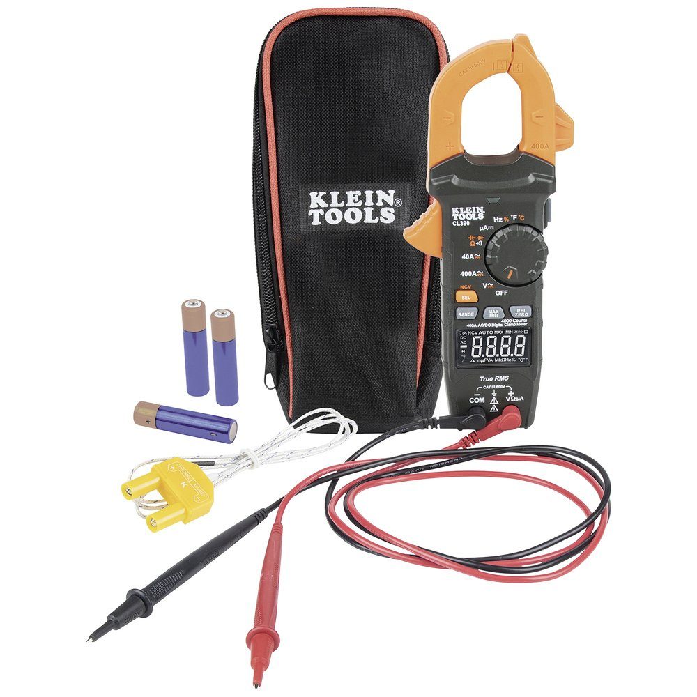 Spannungsprüfer Klein Tools CL390 Hand-Multimeter digital CAT III 600 V Anzeige (Cou