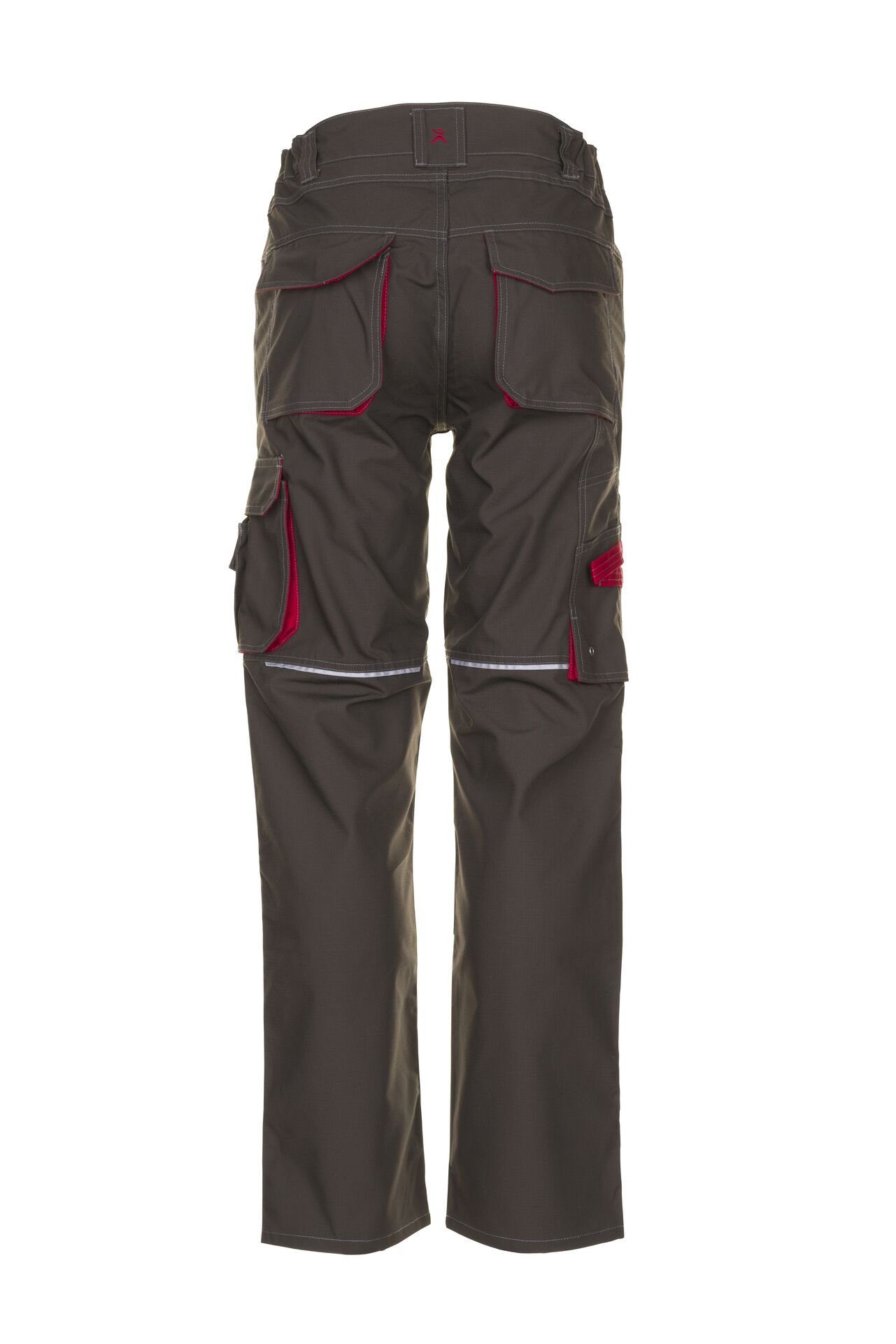 (1-tlg) Basalt Bundhose Größe 42 Arbeitshose Planam oliv/rot