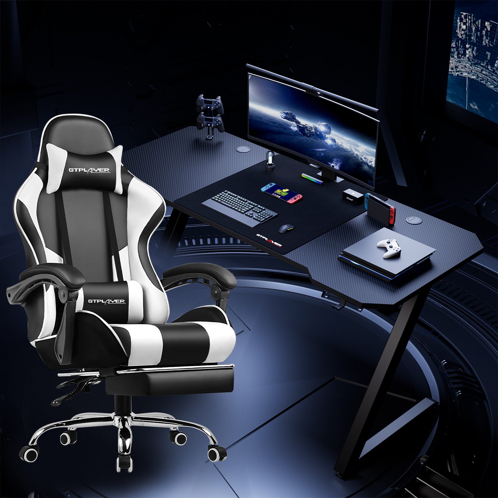 GTPLAYER Gamingtisch Gaming Tisch + Gaming günstig online kaufen